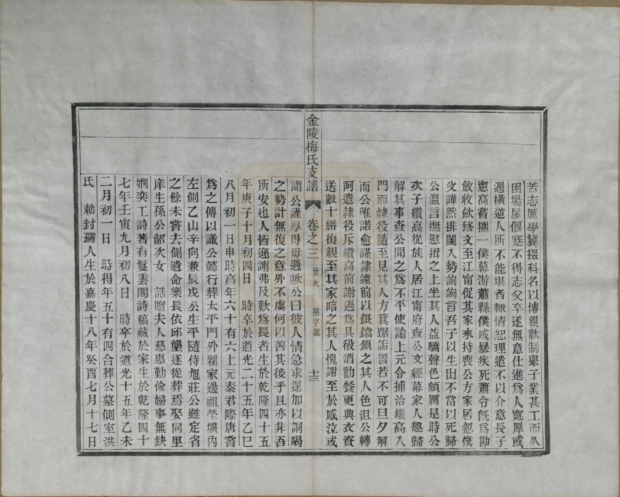 GTJP1086.梅.江苏金陵.金陵梅氏文谱十卷.清光绪十一年（1885）_003.pdf_第3页