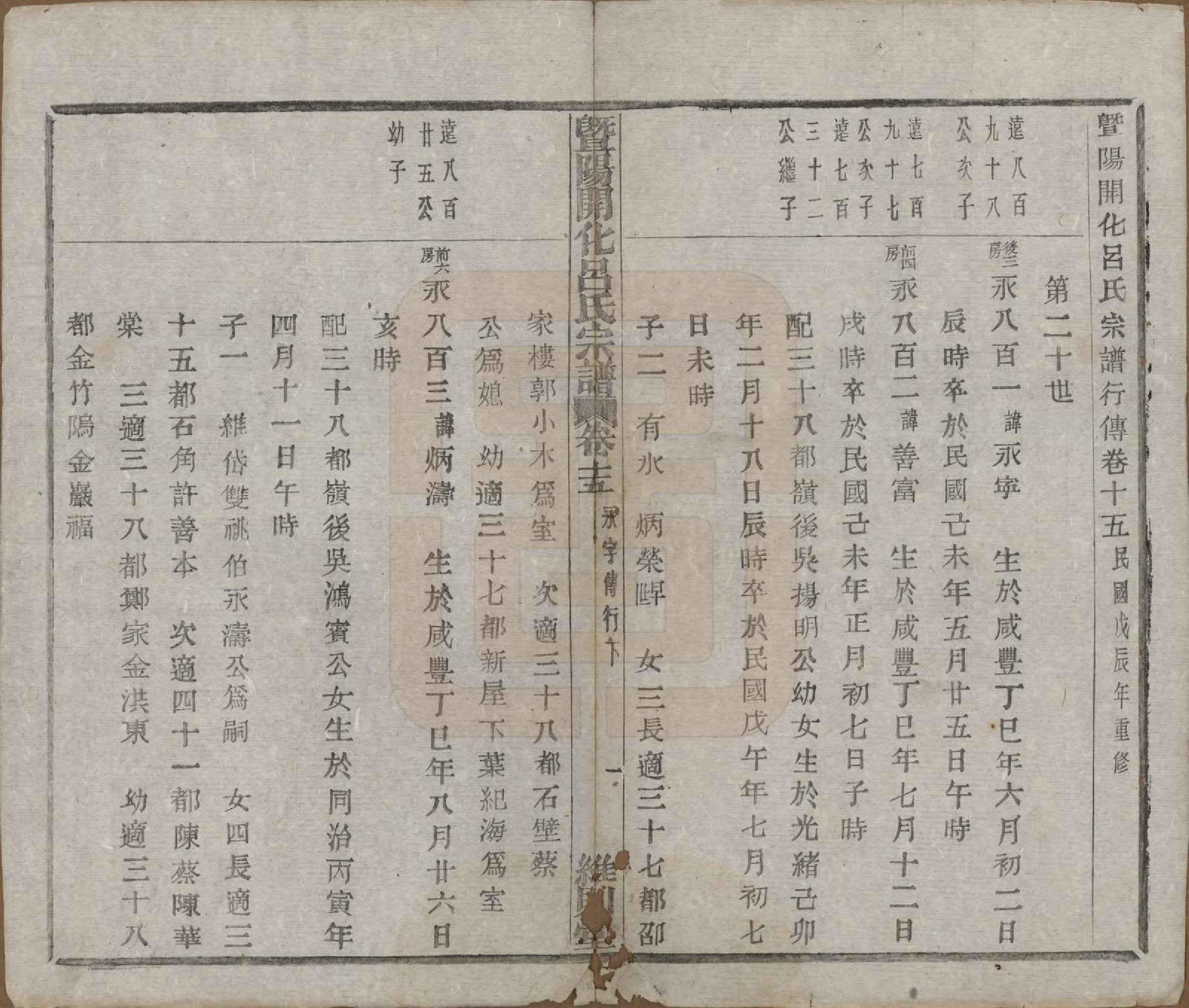 GTJP1053.吕.江苏江阴.暨阳开化吕氏宗谱二十二卷.民国十七年（1928）_315.pdf_第2页