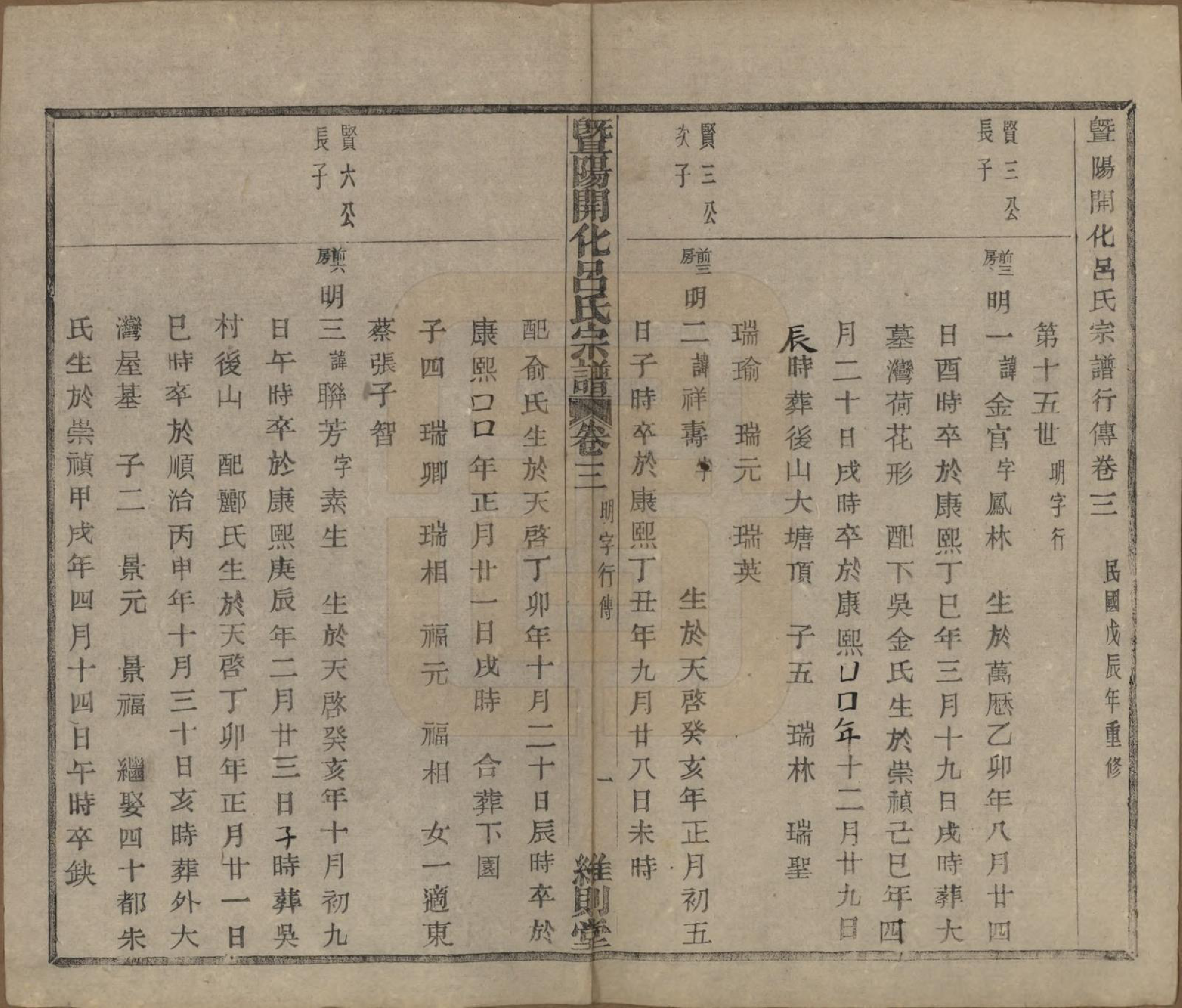 GTJP1053.吕.江苏江阴.暨阳开化吕氏宗谱二十二卷.民国十七年（1928）_303.pdf_第2页