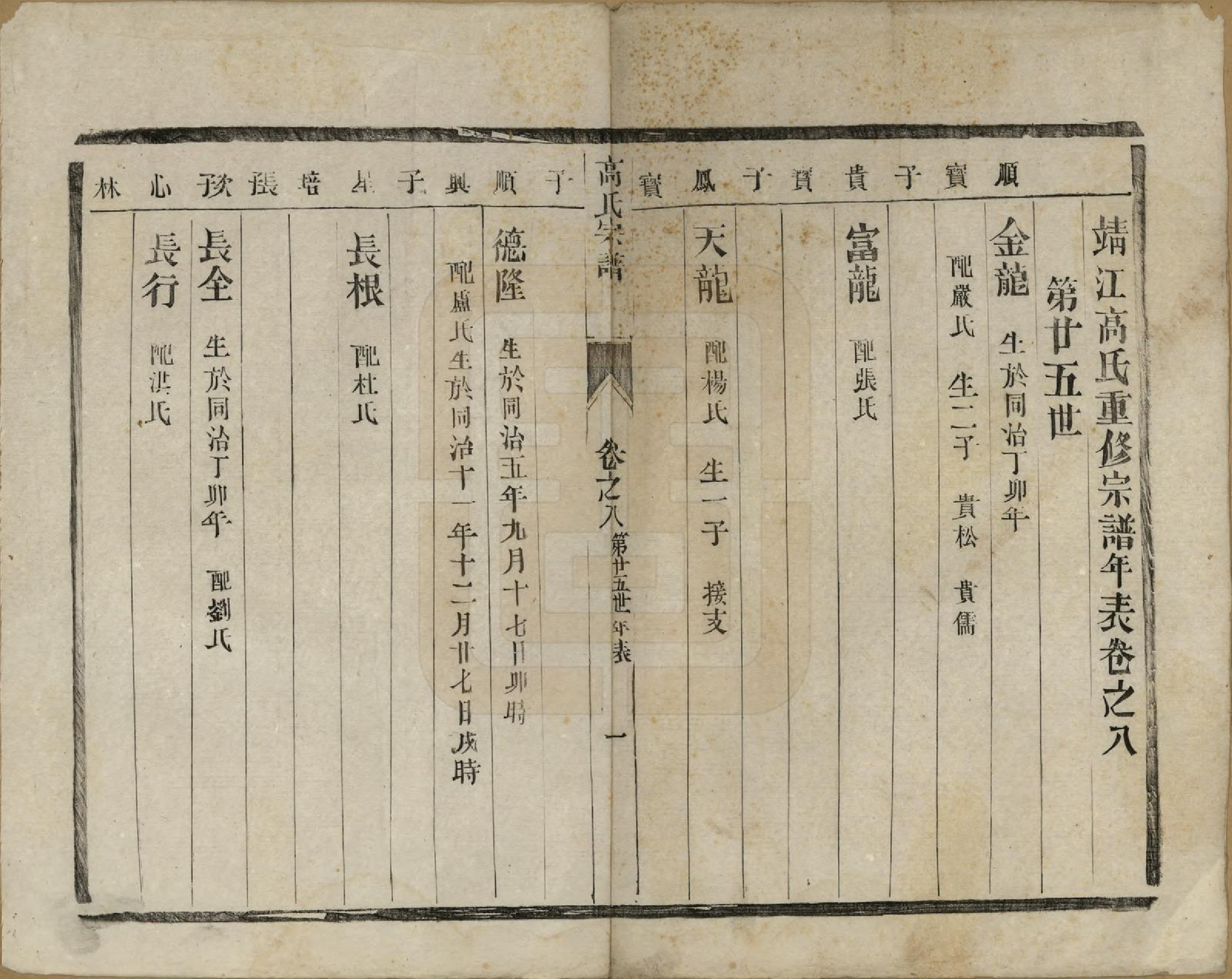 GTJP0385.高.江苏靖江.靖江高氏重修宗谱八卷.清光绪二十一年（1895）_008.pdf_第1页