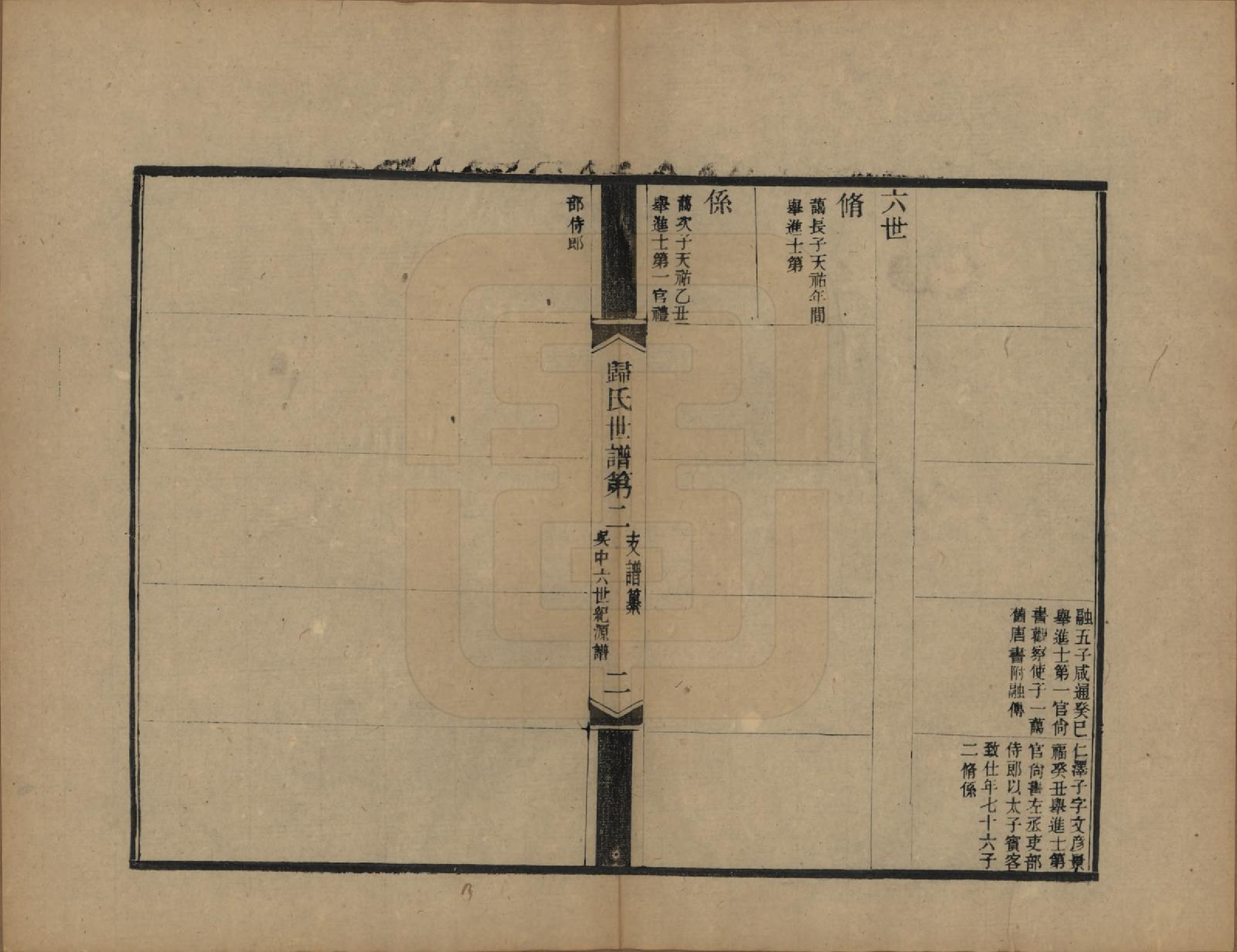 GTJP0441.归.江苏常熟.京兆归氏世谱十二卷补不分卷.民国二年（1913）_002.pdf_第3页