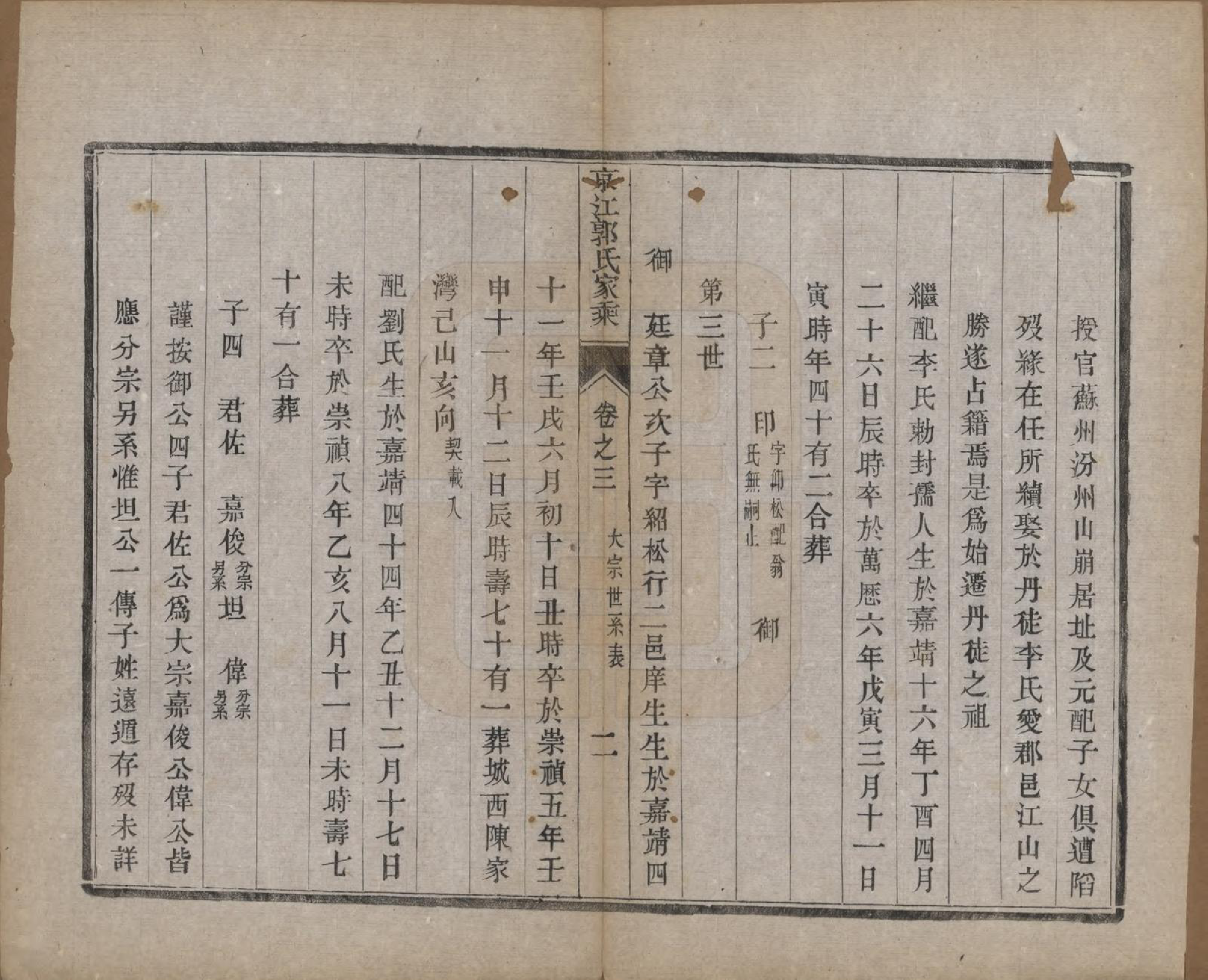 GTJP0461.郭.江苏丹徒.京江郭氏家乘八卷.清宣统三年（1911）_003.pdf_第3页