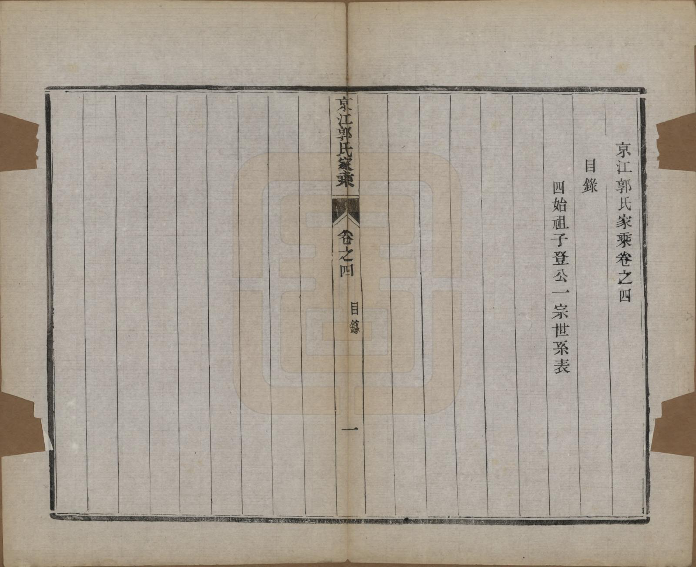 GTJP0461.郭.江苏丹徒.京江郭氏家乘八卷.清宣统三年（1911）_004.pdf_第1页