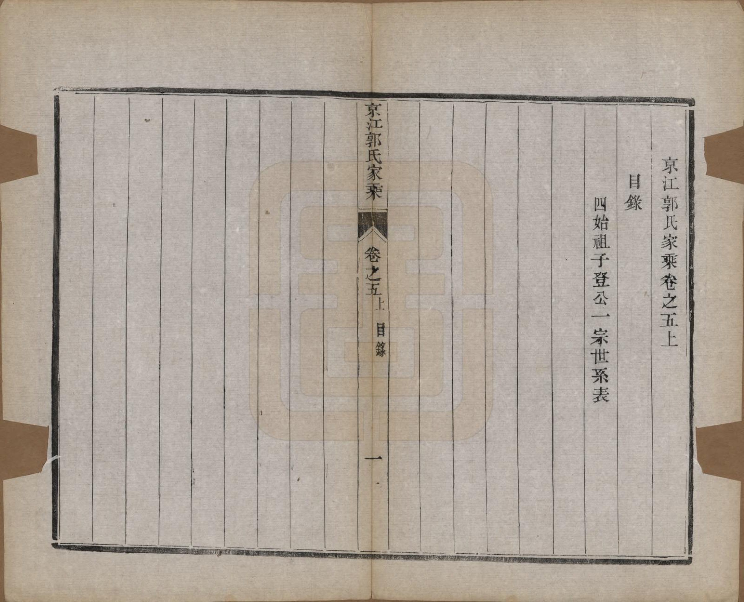 GTJP0461.郭.江苏丹徒.京江郭氏家乘八卷.清宣统三年（1911）_005.pdf_第1页