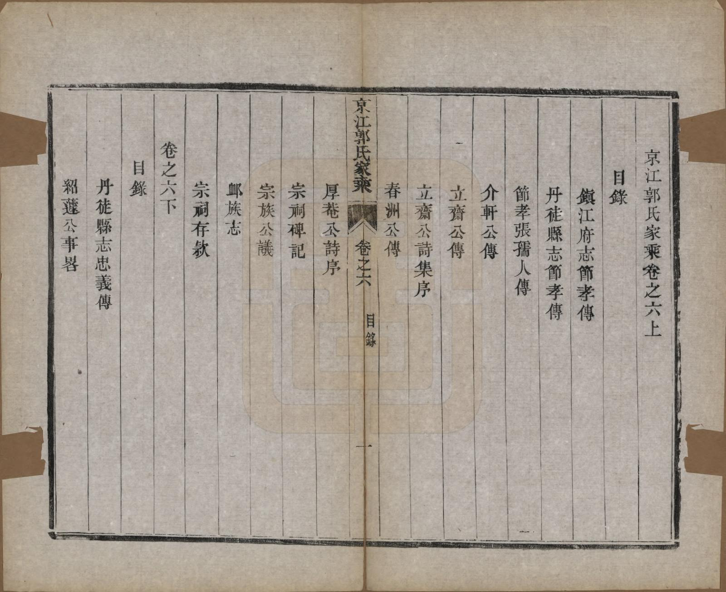 GTJP0461.郭.江苏丹徒.京江郭氏家乘八卷.清宣统三年（1911）_006.pdf_第1页