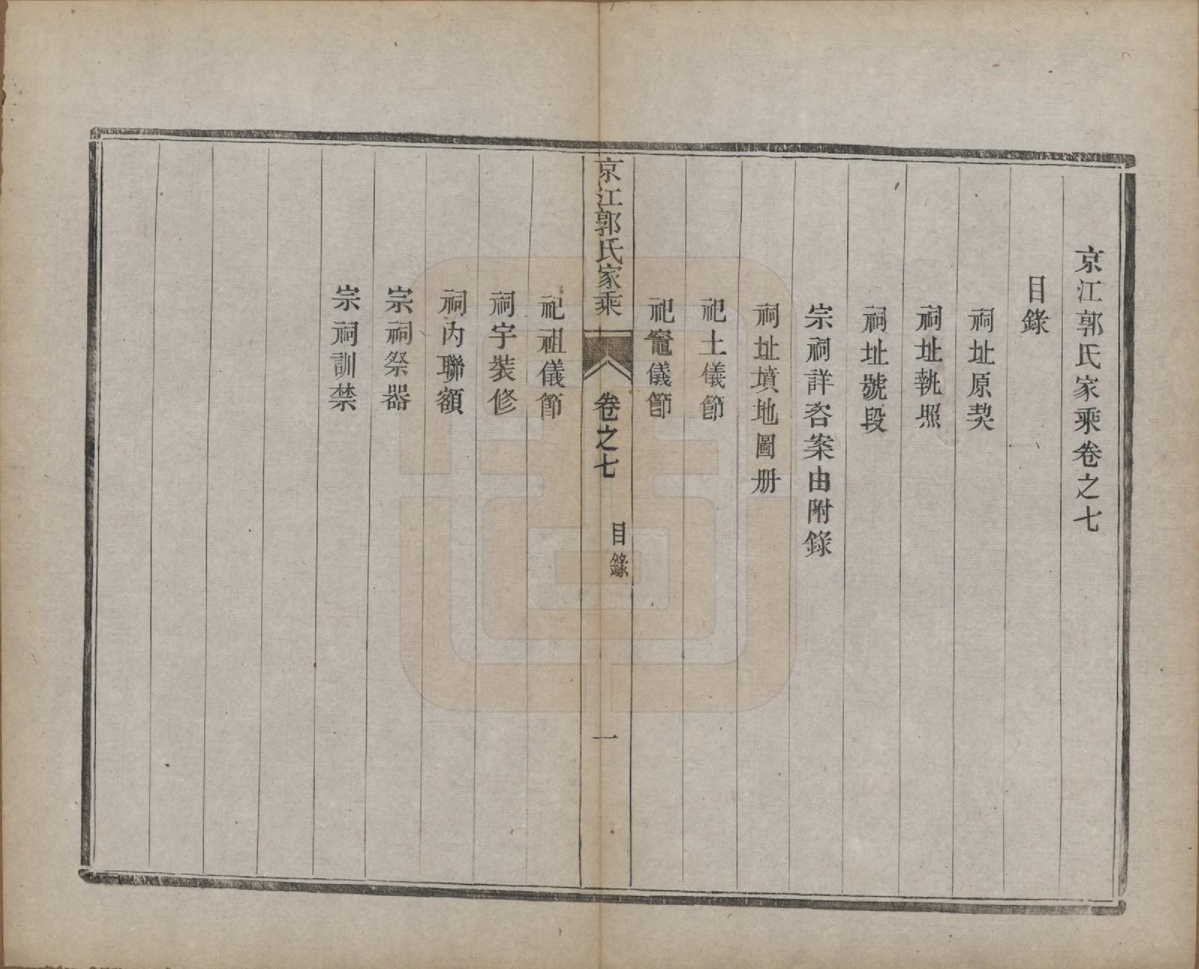 GTJP0461.郭.江苏丹徒.京江郭氏家乘八卷.清宣统三年（1911）_007.pdf_第1页