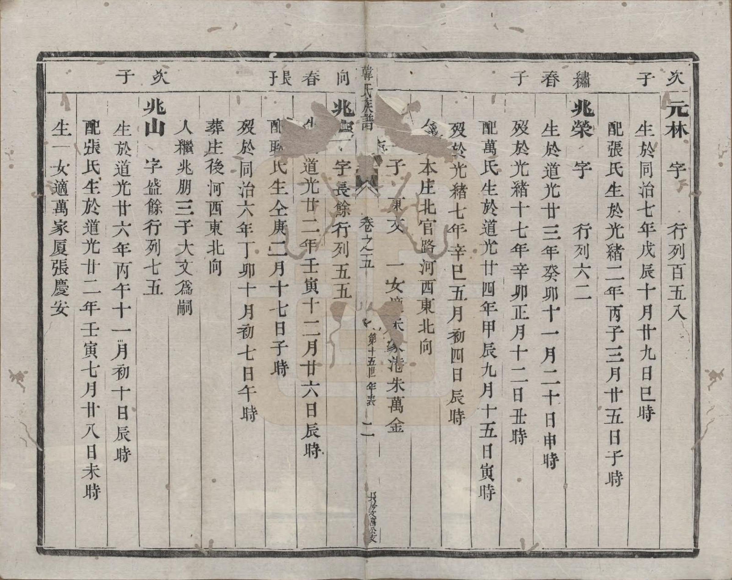 GTJP0466.韩.江苏泰兴.延令韩氏族谱八卷.清光绪十七年（1891）_005.pdf_第2页