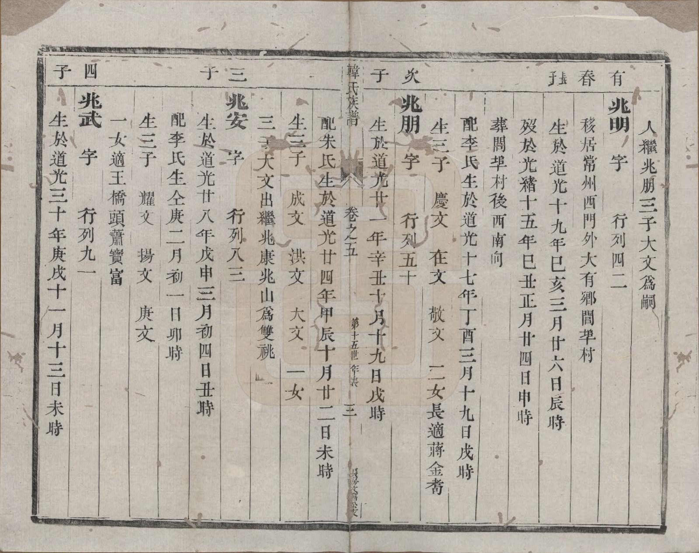 GTJP0466.韩.江苏泰兴.延令韩氏族谱八卷.清光绪十七年（1891）_005.pdf_第3页