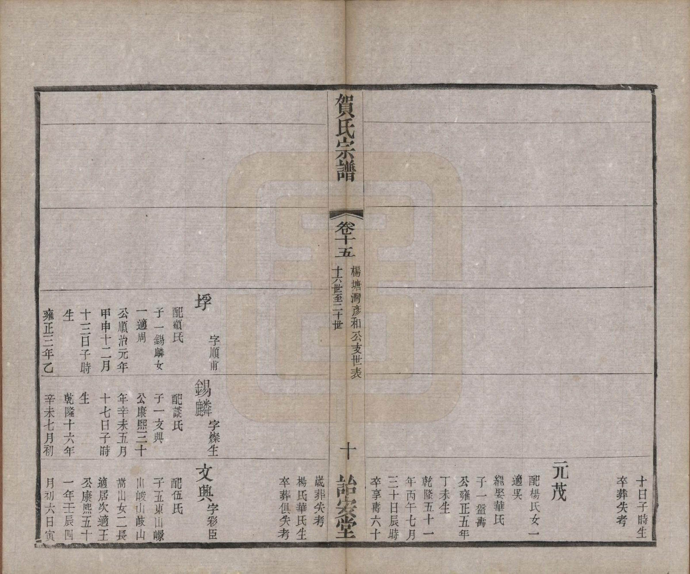 GTJP0504.贺.江苏毗陵.江村贺氏宗谱十八卷.民国十二年（1923）_015.pdf_第3页