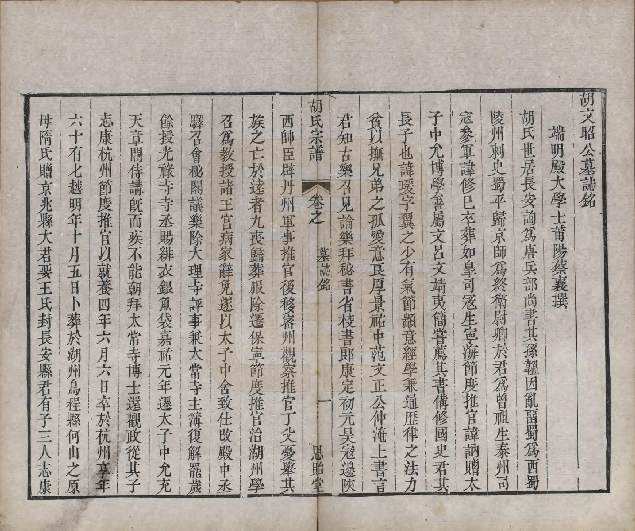 GTJP0542.胡.江苏常州.安定胡氏宗谱二十八卷.清同治十二年（1873）_004.pdf_第2页