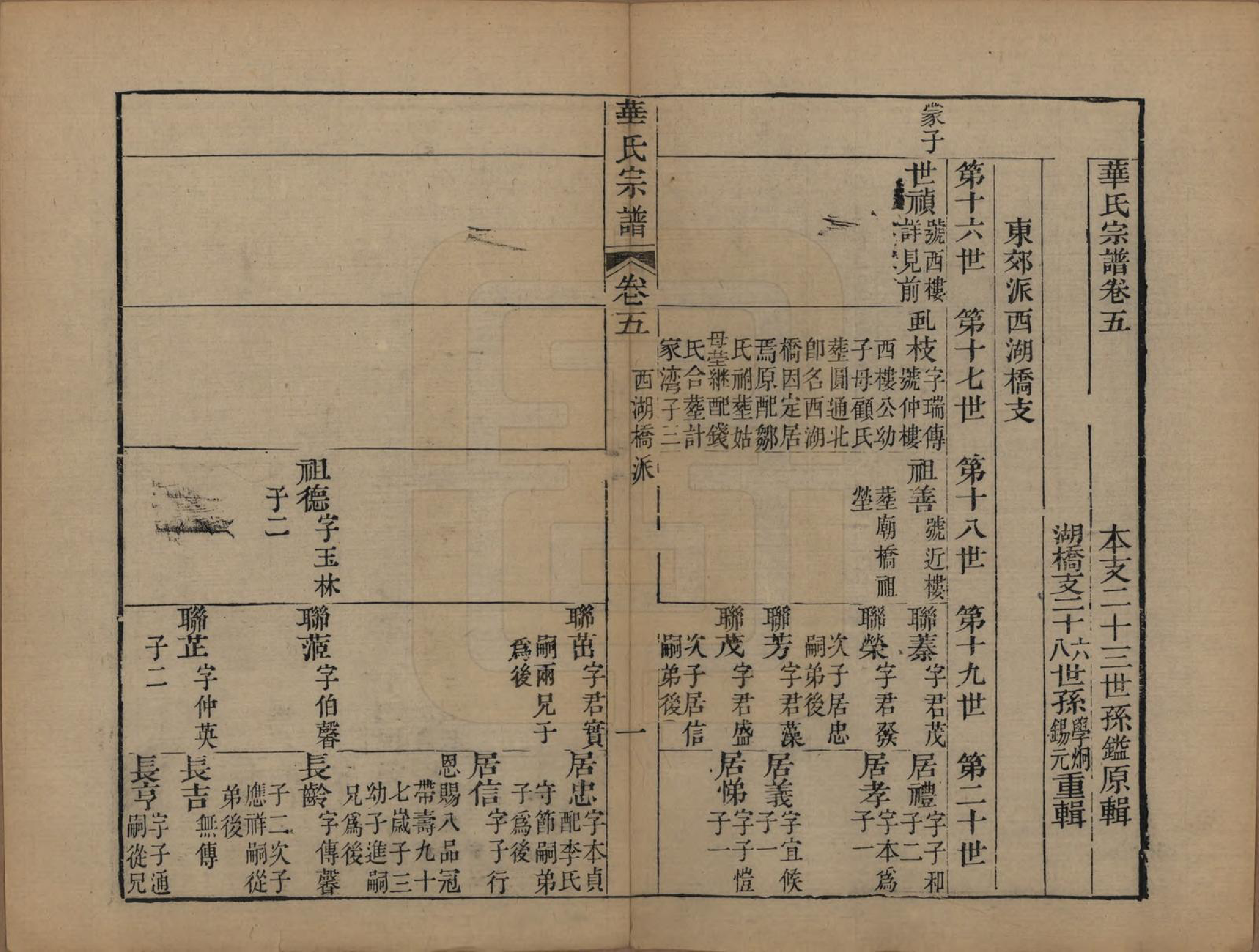 GTJP0561.华.江苏无锡.华氏山桂公支谱十二卷首三卷.清同治十一年（1872）_005.pdf_第1页