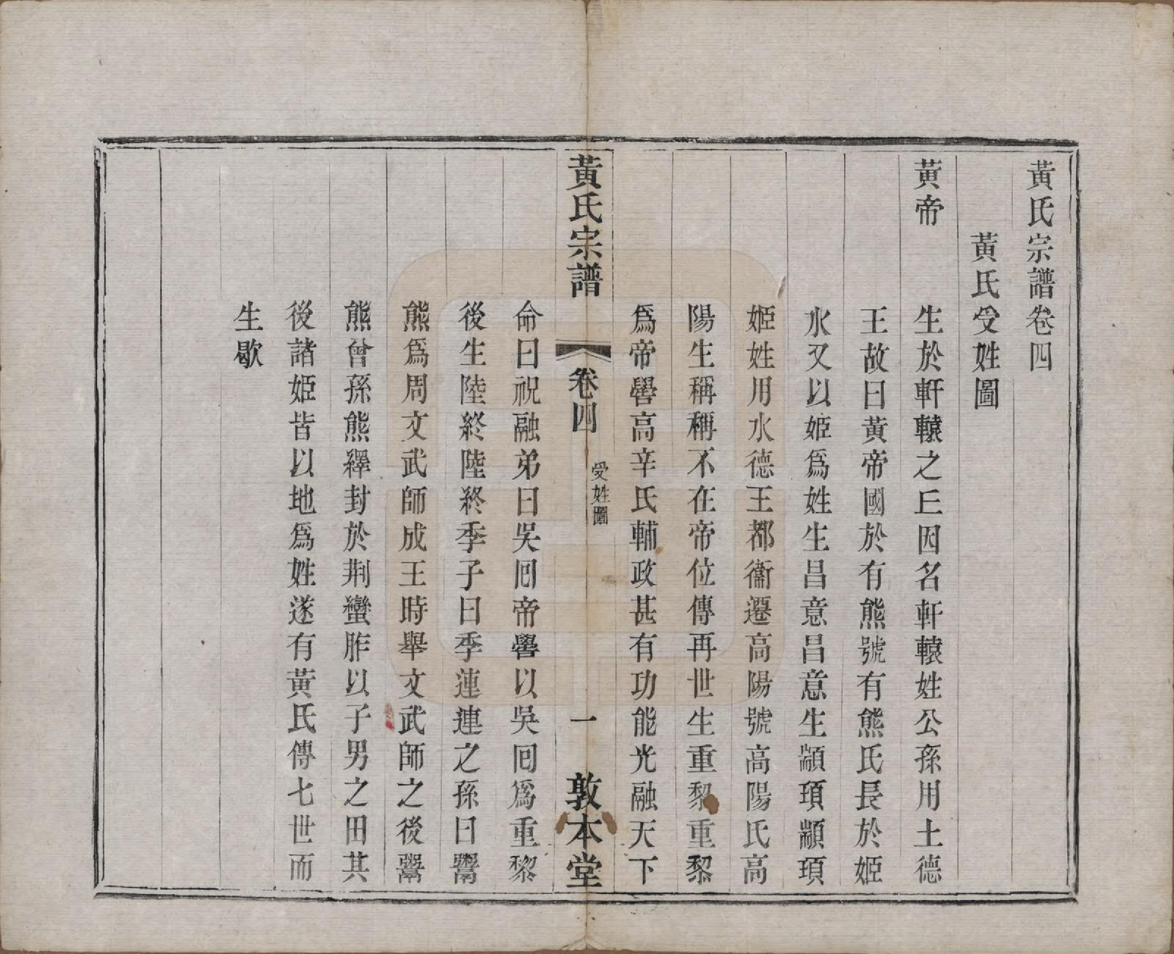 GTJP0634.黄.江苏武进.毗陵黄氏宗谱十二卷.清光绪十一年（1885）_004.pdf_第1页