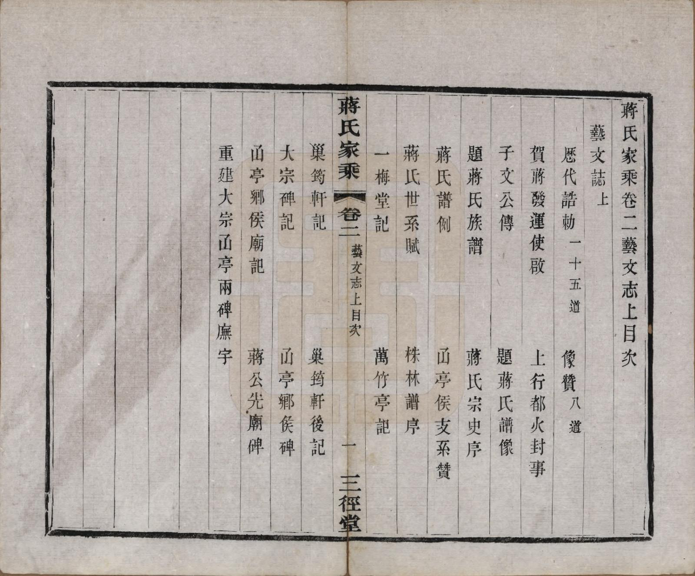 GTJP0696.蒋.江苏常州.蒋氏家乘十四卷首一卷末一卷.民国十七年（1928）_002.pdf_第1页