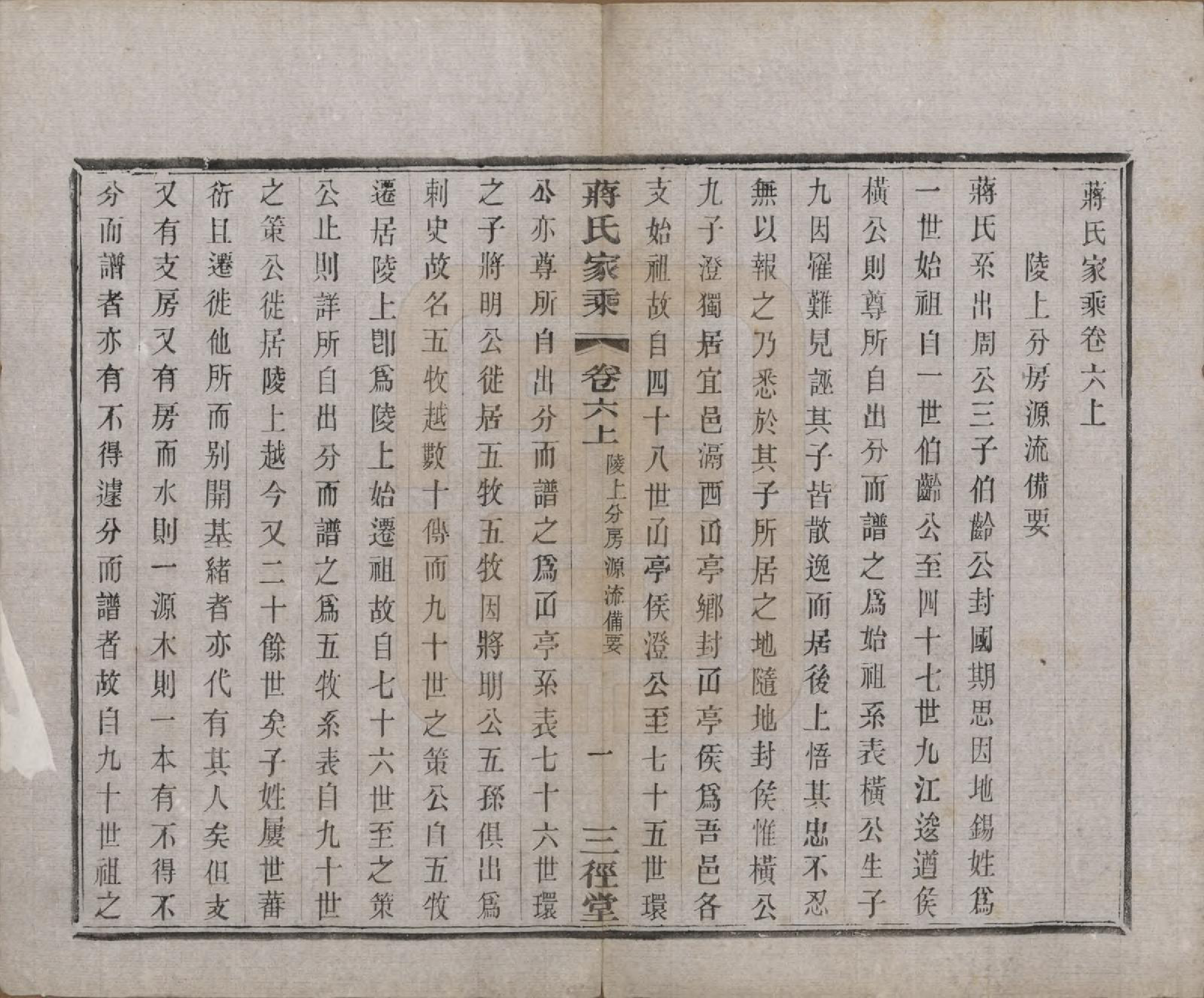 GTJP0696.蒋.江苏常州.蒋氏家乘十四卷首一卷末一卷.民国十七年（1928）_006.pdf_第1页