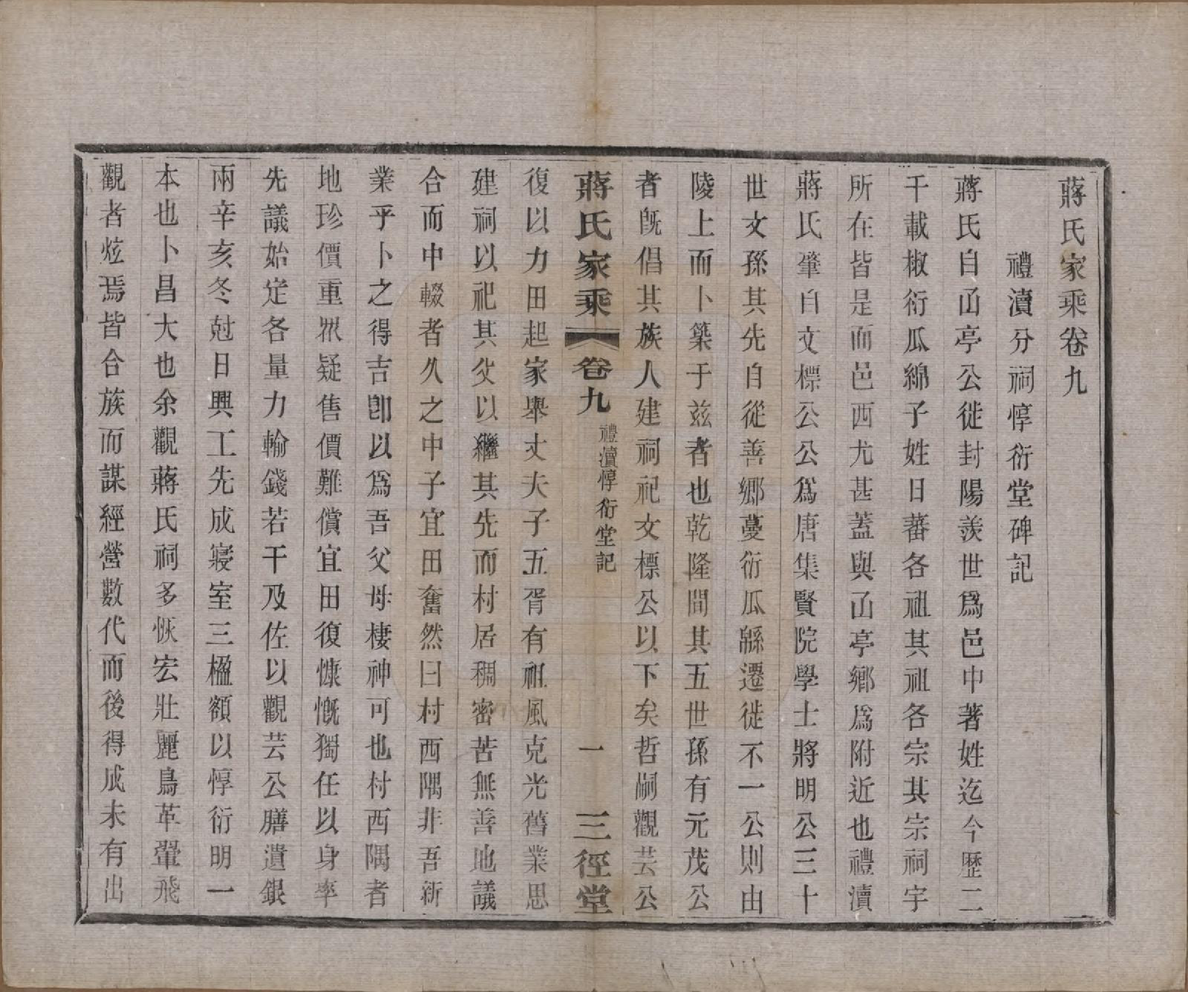 GTJP0696.蒋.江苏常州.蒋氏家乘十四卷首一卷末一卷.民国十七年（1928）_009.pdf_第1页