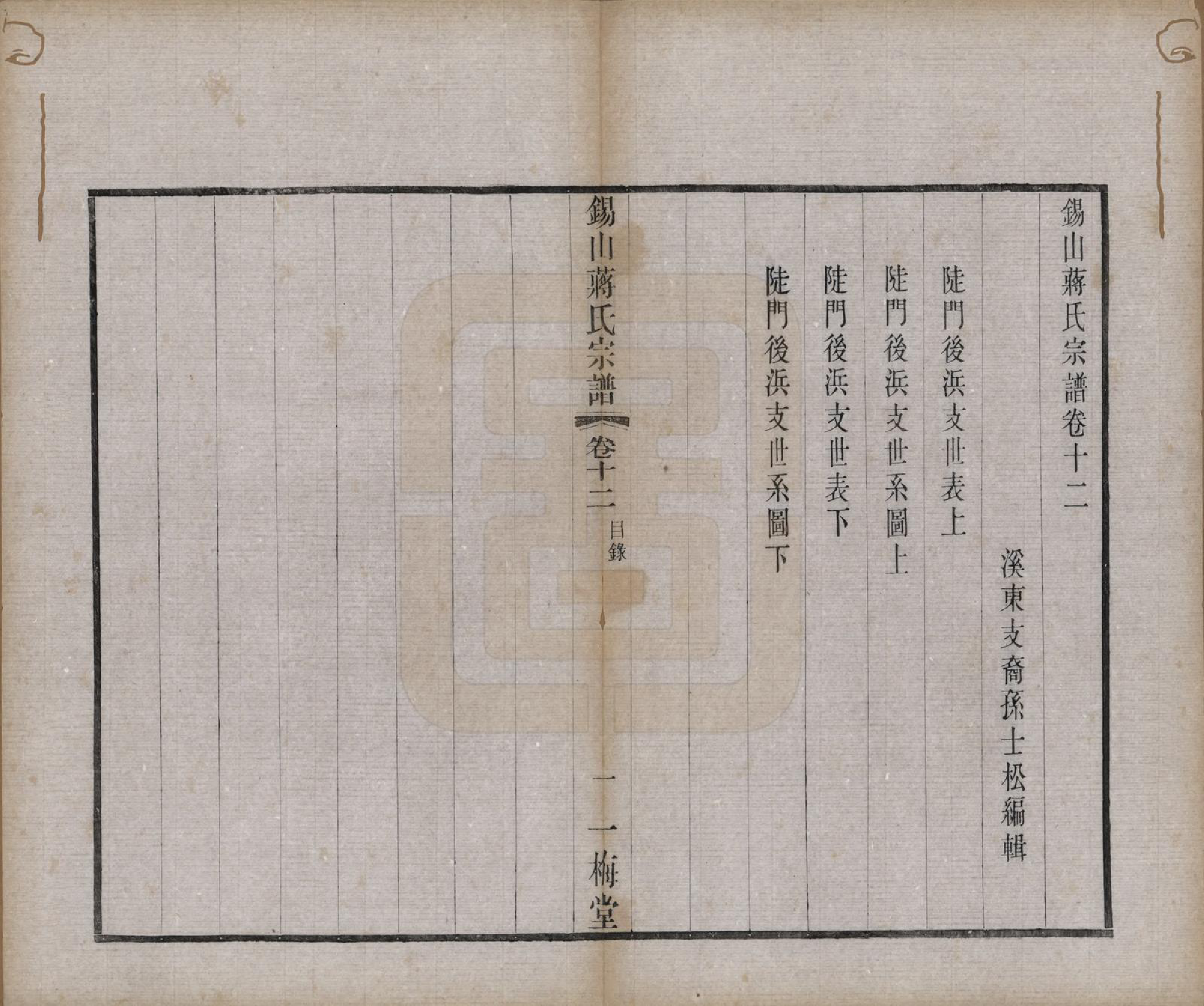 GTJP0697.蒋.江苏无锡.锡山蒋氏宗谱三十卷首一卷.民国十一年（1922）_012.pdf_第2页