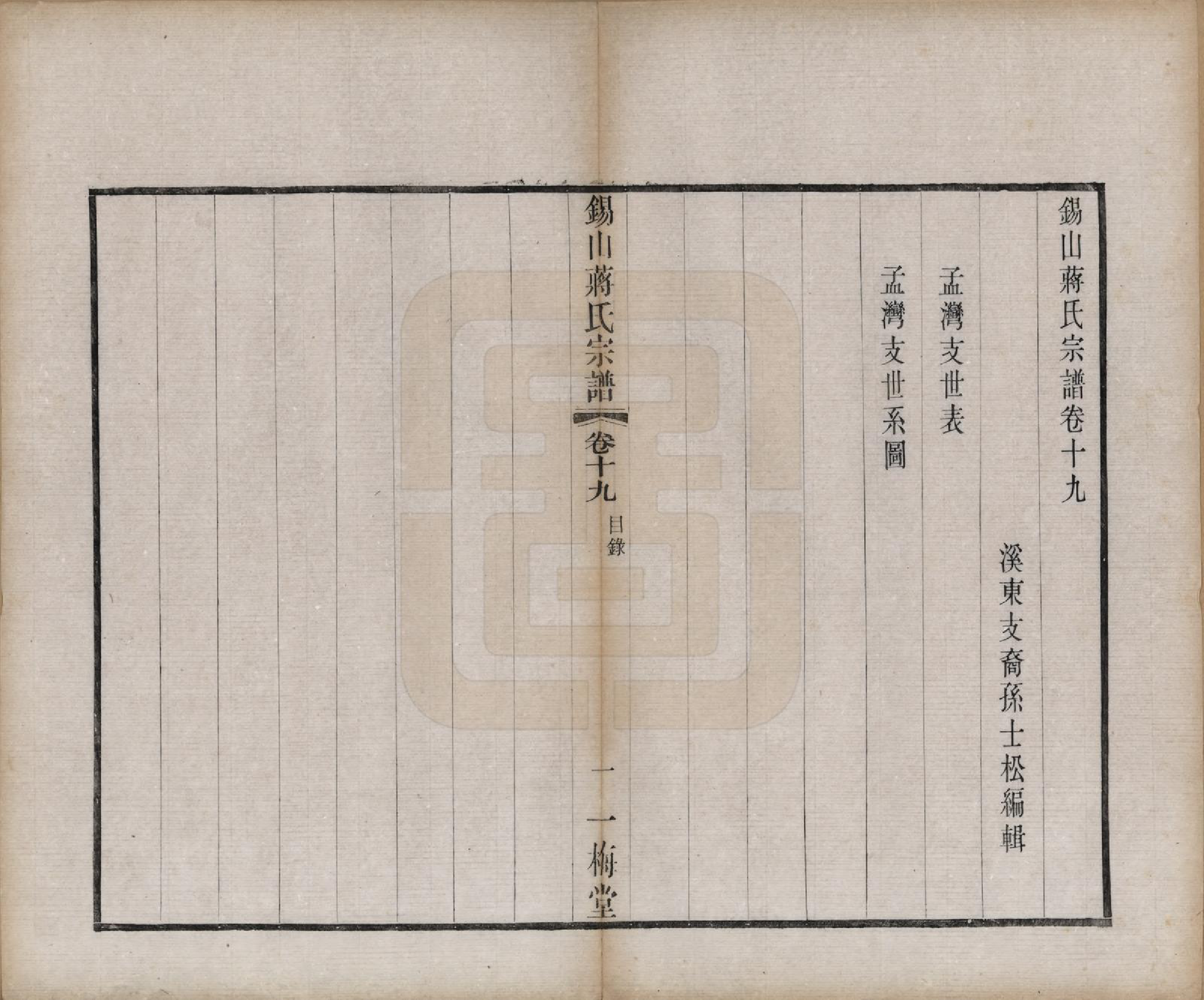 GTJP0697.蒋.江苏无锡.锡山蒋氏宗谱三十卷首一卷.民国十一年（1922）_019.pdf_第2页