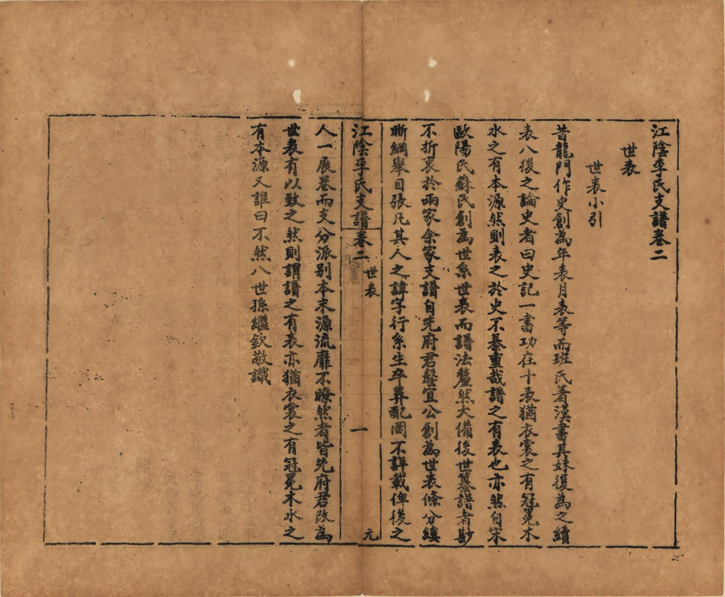 GTJP0835.李.江苏江阴.江阴李氏支谱十六卷首一卷.民国元年（1911）_002.pdf_第1页