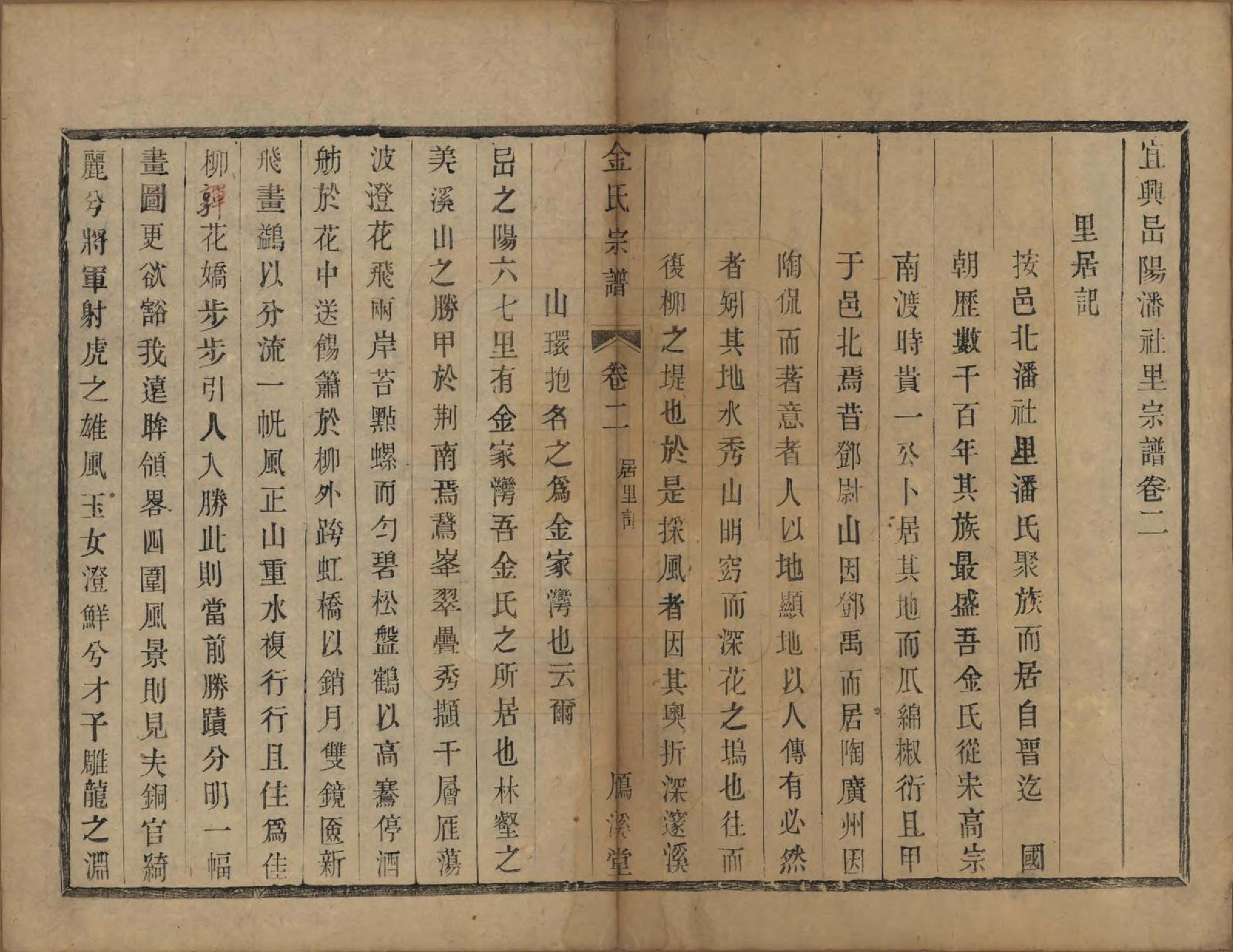 GTJP0715.金.江苏宜兴.宜兴阳潘社里金氏宗谱十卷.民国三十五年（1946）_002.pdf_第1页