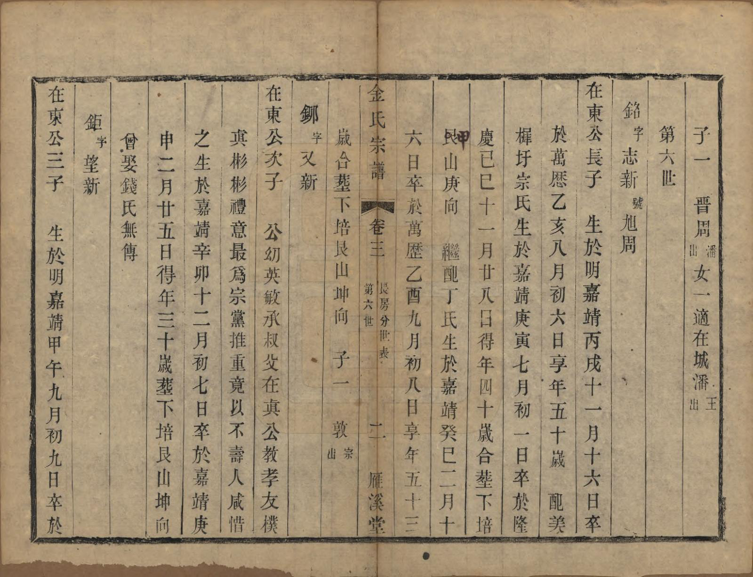 GTJP0715.金.江苏宜兴.宜兴阳潘社里金氏宗谱十卷.民国三十五年（1946）_003.pdf_第2页