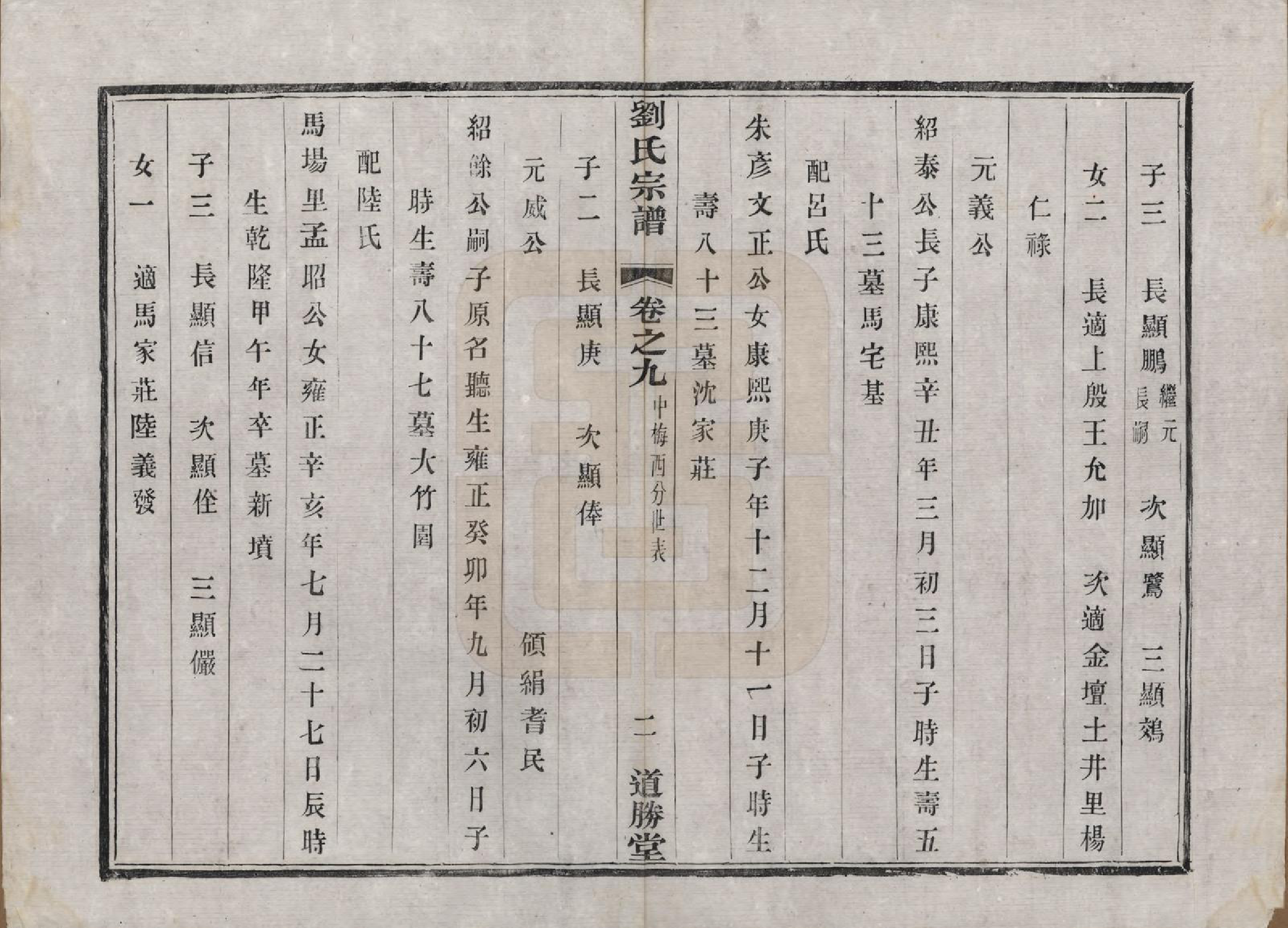 GTJP0918.刘.江苏溧水.续修刘氏家乘十六卷.民国二十九年（1940）_009.pdf_第2页