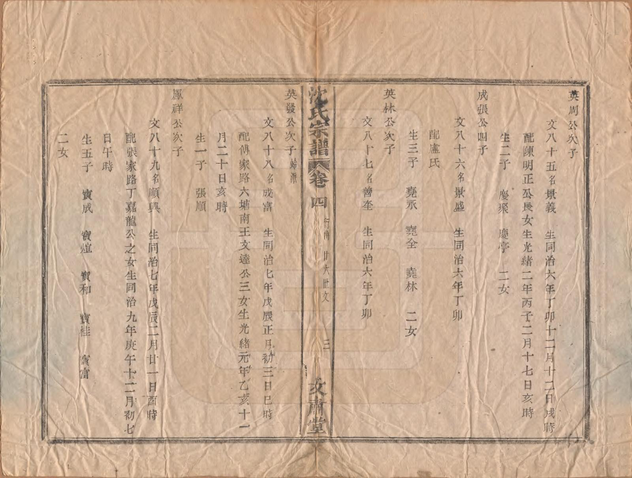 GTJP1283.沈.浙江余姚.沈氏宗谱四卷.清光绪三十三年（1908）_004.pdf_第3页