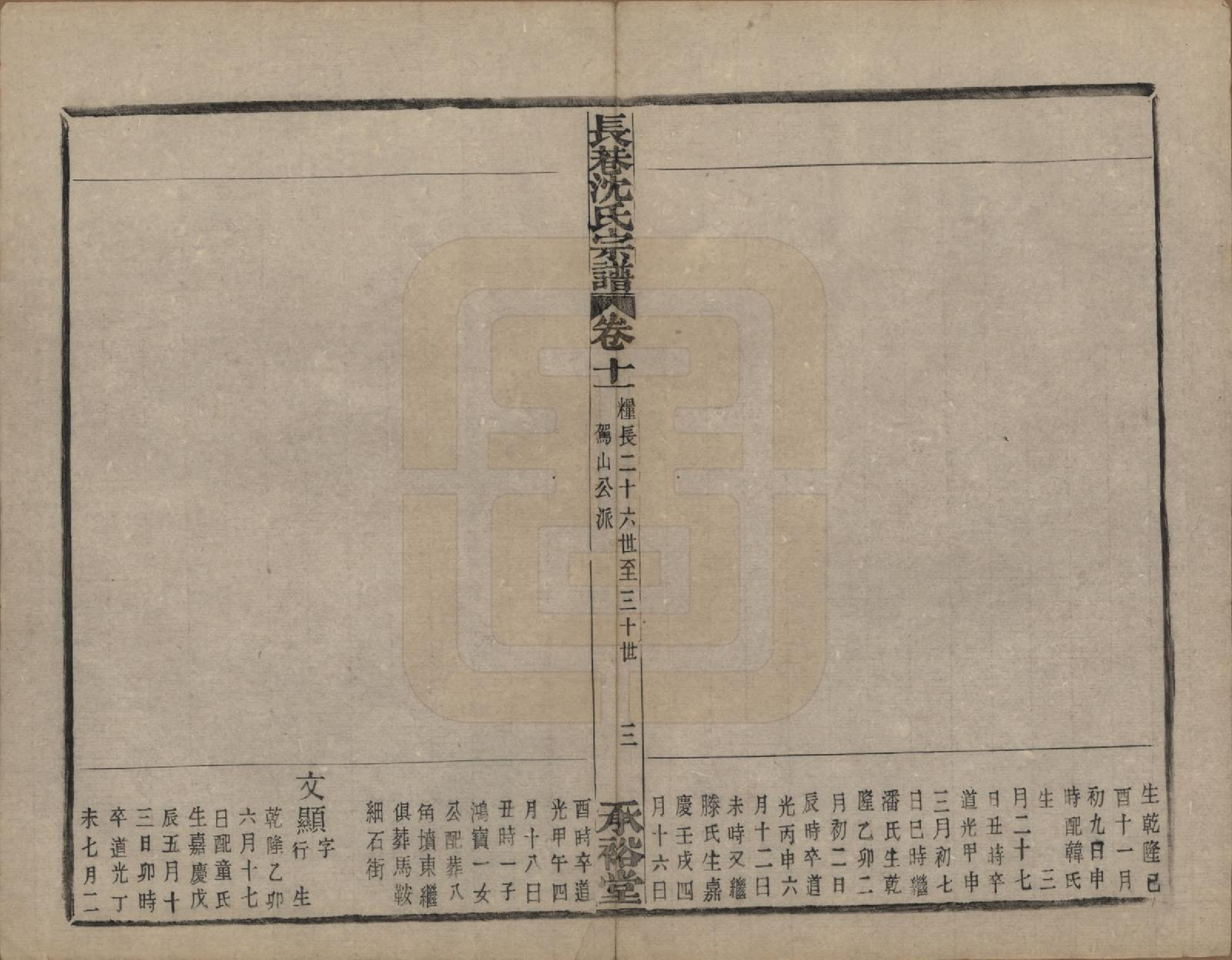 GTJP1286.沈.浙江萧山.萧山长巷沈氏宗谱四十卷.清光绪十九年（1893）_011.pdf_第3页