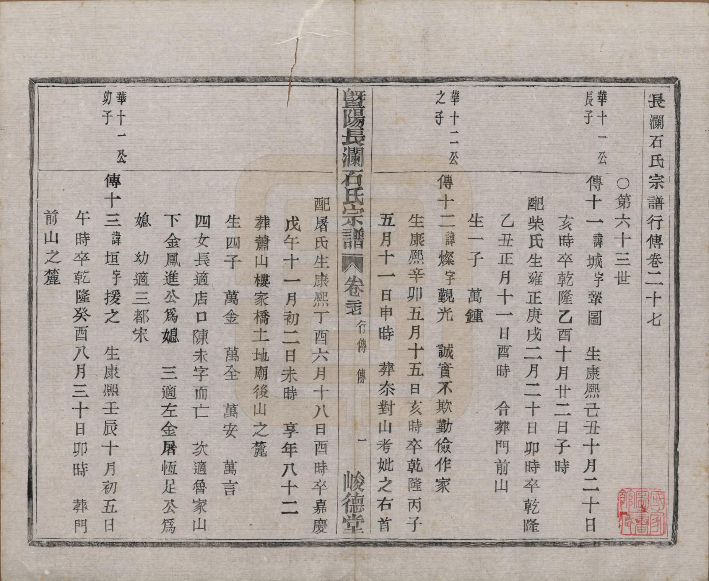 GTJP1315.石.浙江诸暨.暨阳长澜石氏宗谱四十卷.民国三十六年（1947）_027.pdf_第2页