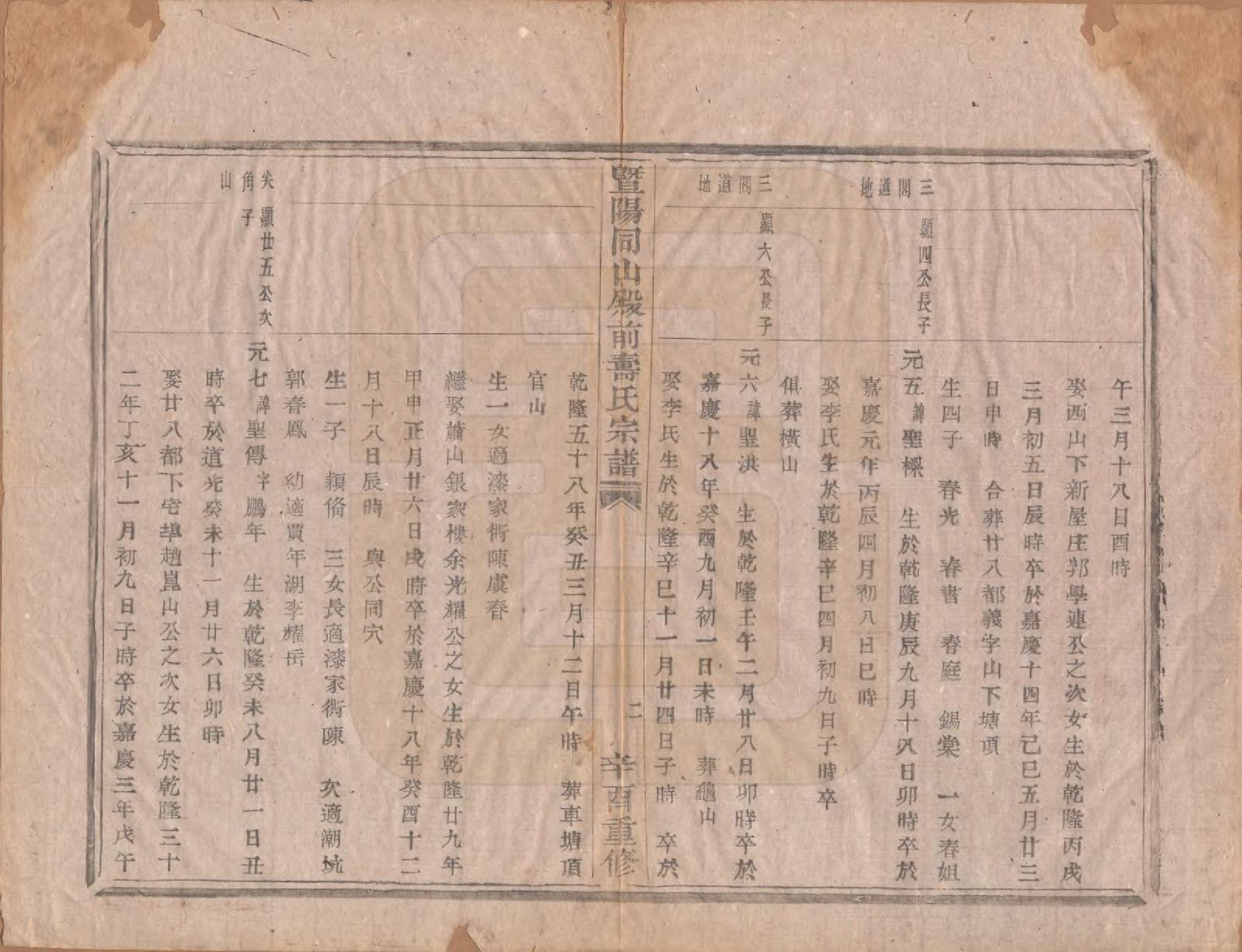 GTJP1321.寿.浙江诸暨.暨阳寿氏宗谱十二卷.民国十年（1921）_009.pdf_第2页