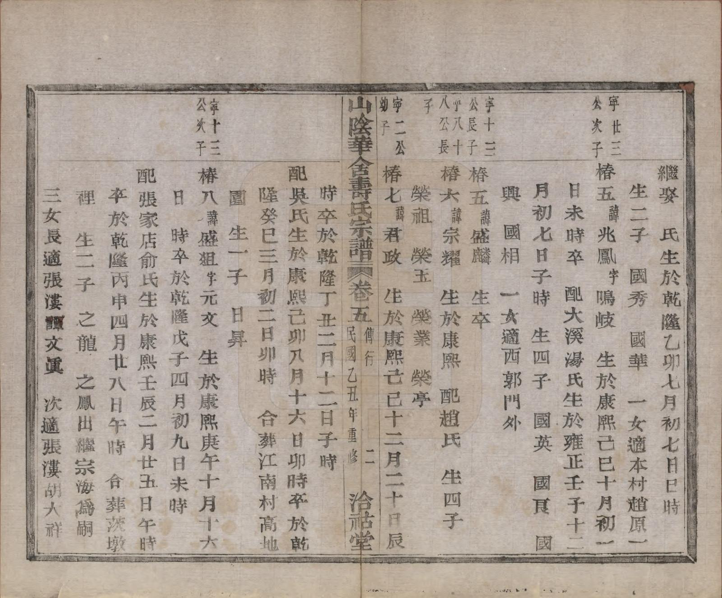 GTJP1322.寿.浙江绍兴.山阴华舍寿氏宗谱十卷.民国十四年（1925）_005.pdf_第2页