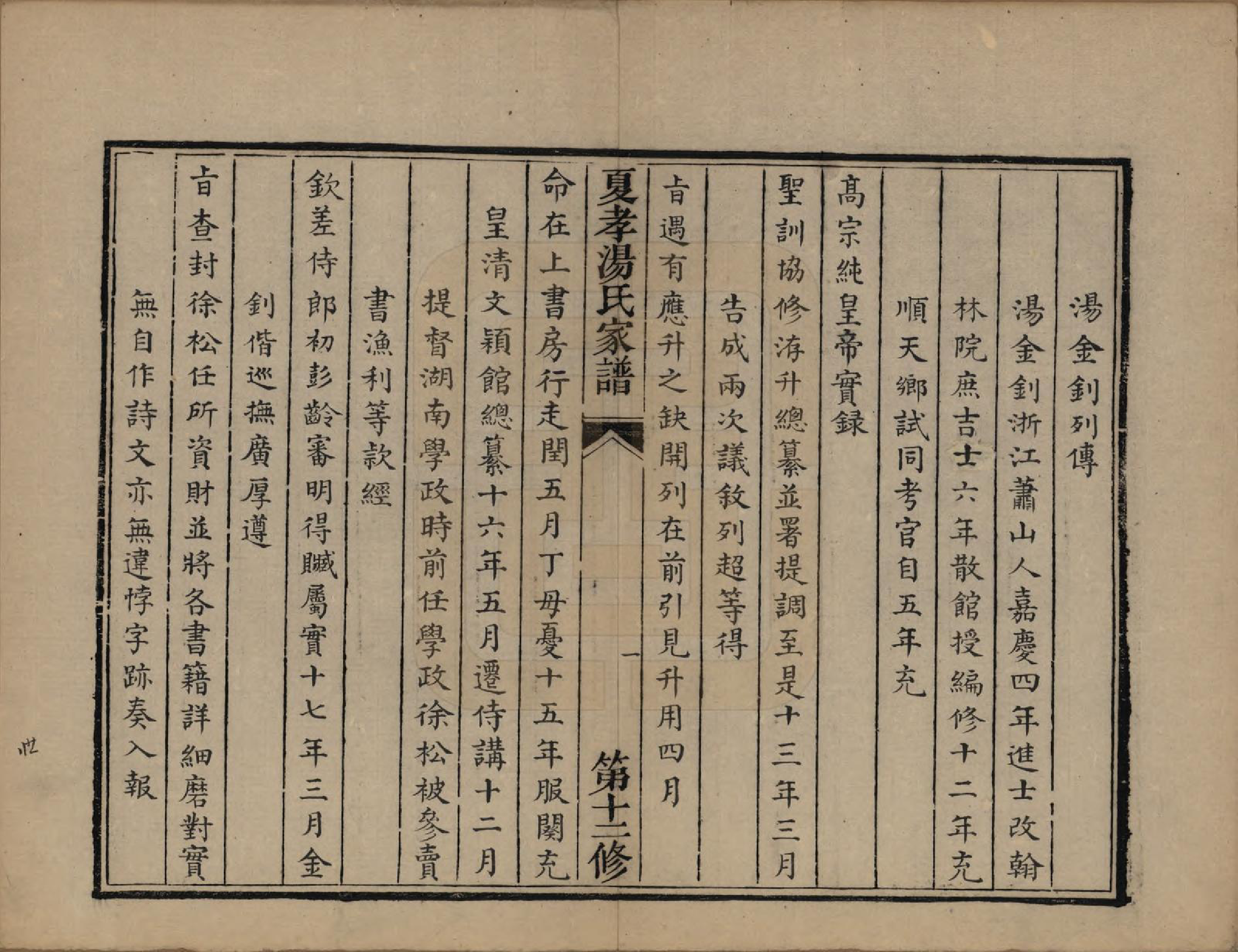 GTJP1387.汤.浙江萧山.萧山夏孝汤氏家谱.清道光四年（1824）修_002.pdf_第2页