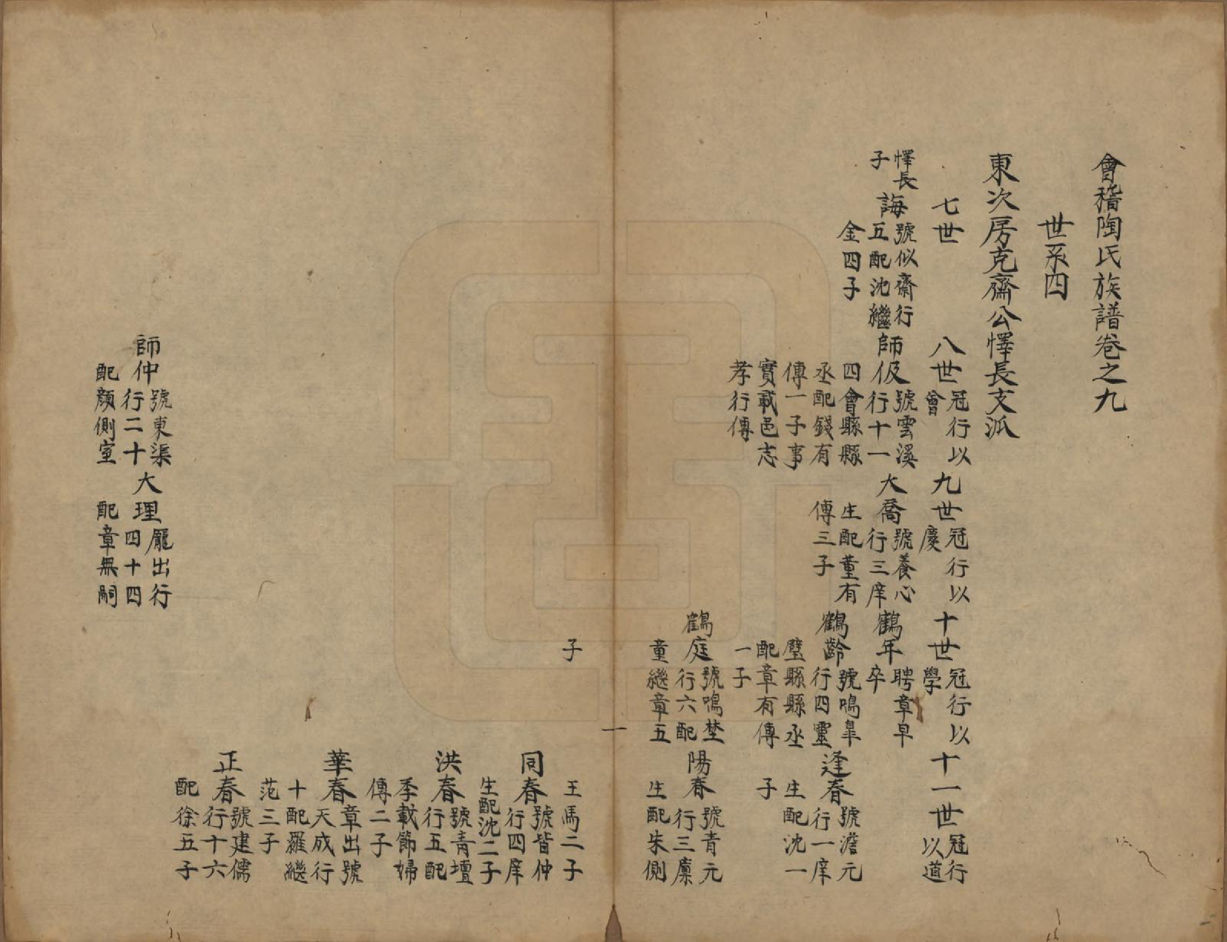 GTJP1423.陶.浙江会稽.会稽陶氏族谱.清末[1851-1911]_009.pdf_第3页