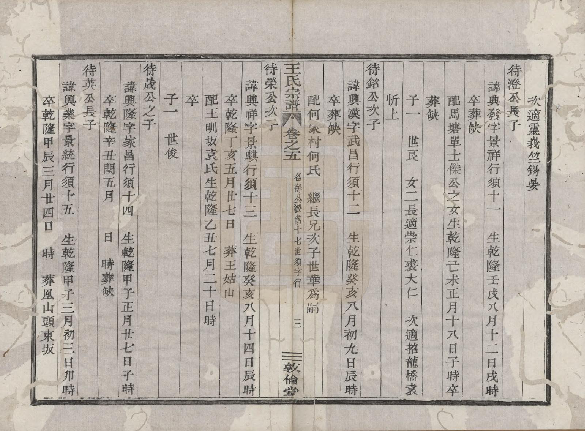 GTJP1601.王.浙江嵊县.剡溪王氏宗谱八卷.清光绪六年（1880）_005.pdf_第3页