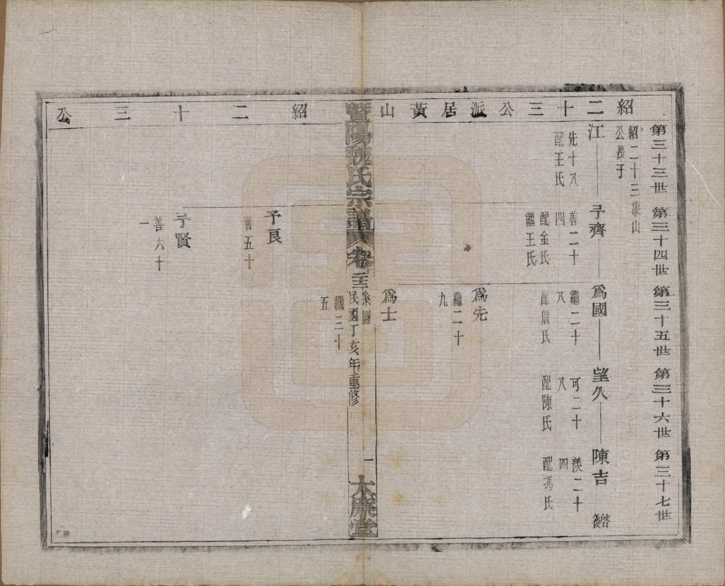 GTJP1632.魏.浙江诸暨.暨阳魏氏宗谱五十八卷.民国三十六年（1947）_022.pdf_第2页