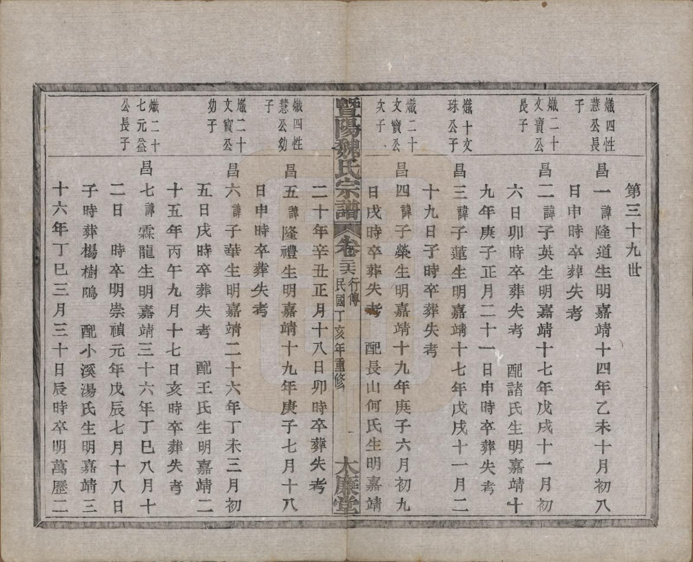 GTJP1632.魏.浙江诸暨.暨阳魏氏宗谱五十八卷.民国三十六年（1947）_026.pdf_第2页