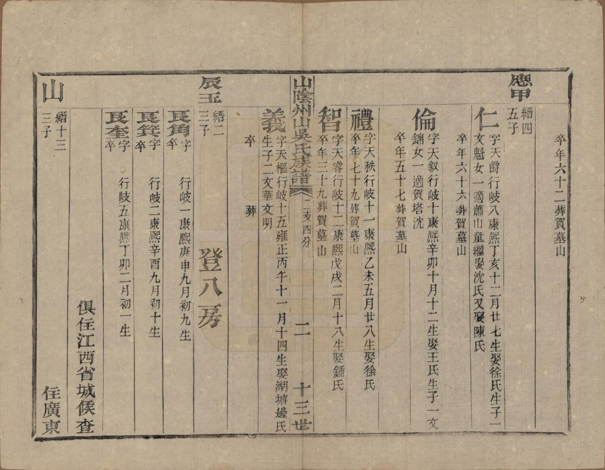 GTJP1683.吴.浙江绍兴.山阴县州山吴氏族谱三十一部.清道光十九年（1839）_025.pdf_第2页