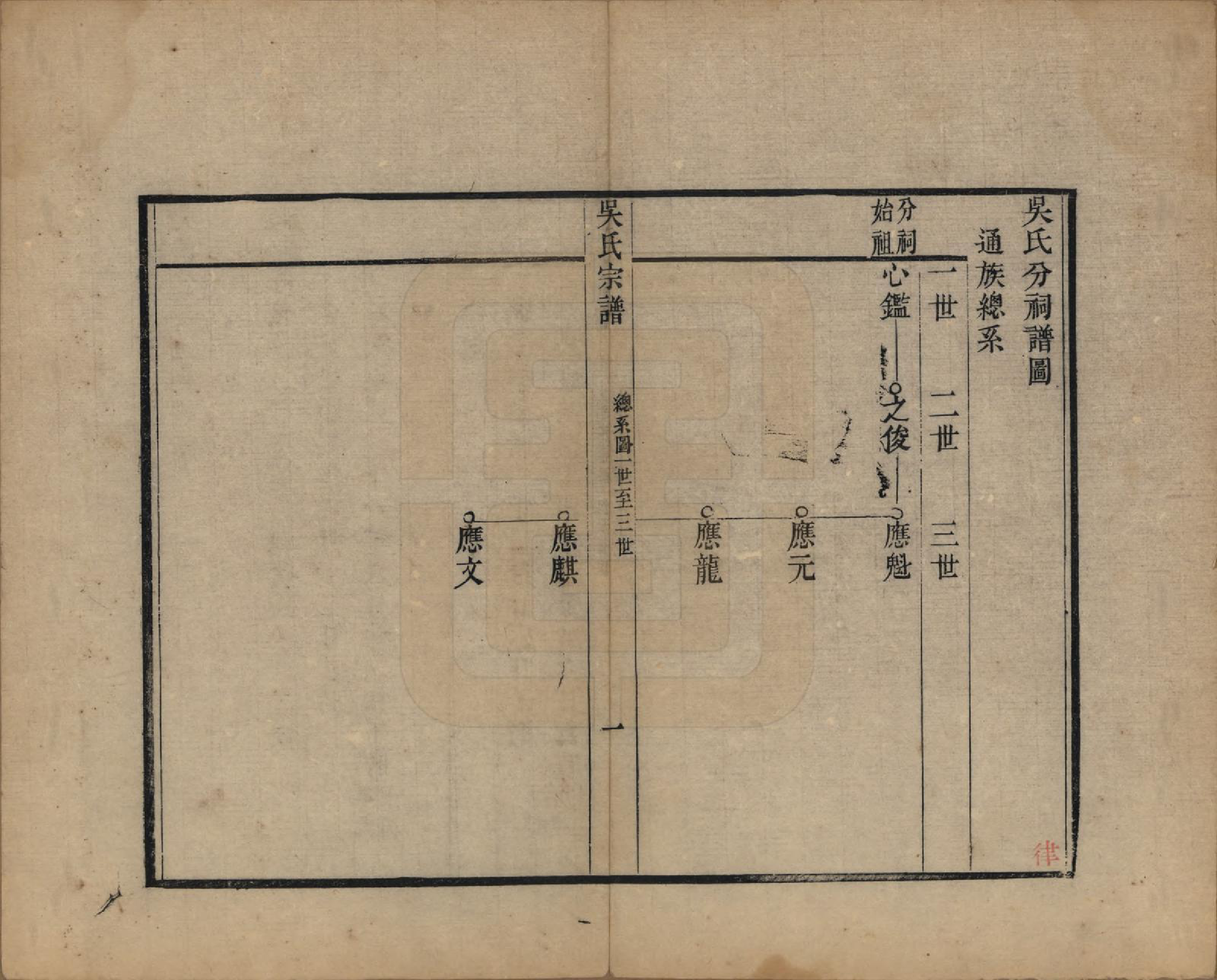 GTJP1711.吴.浙江湖州.苕溪吴氏宗谱不分卷.清同治十三年（1874）_002.pdf_第1页