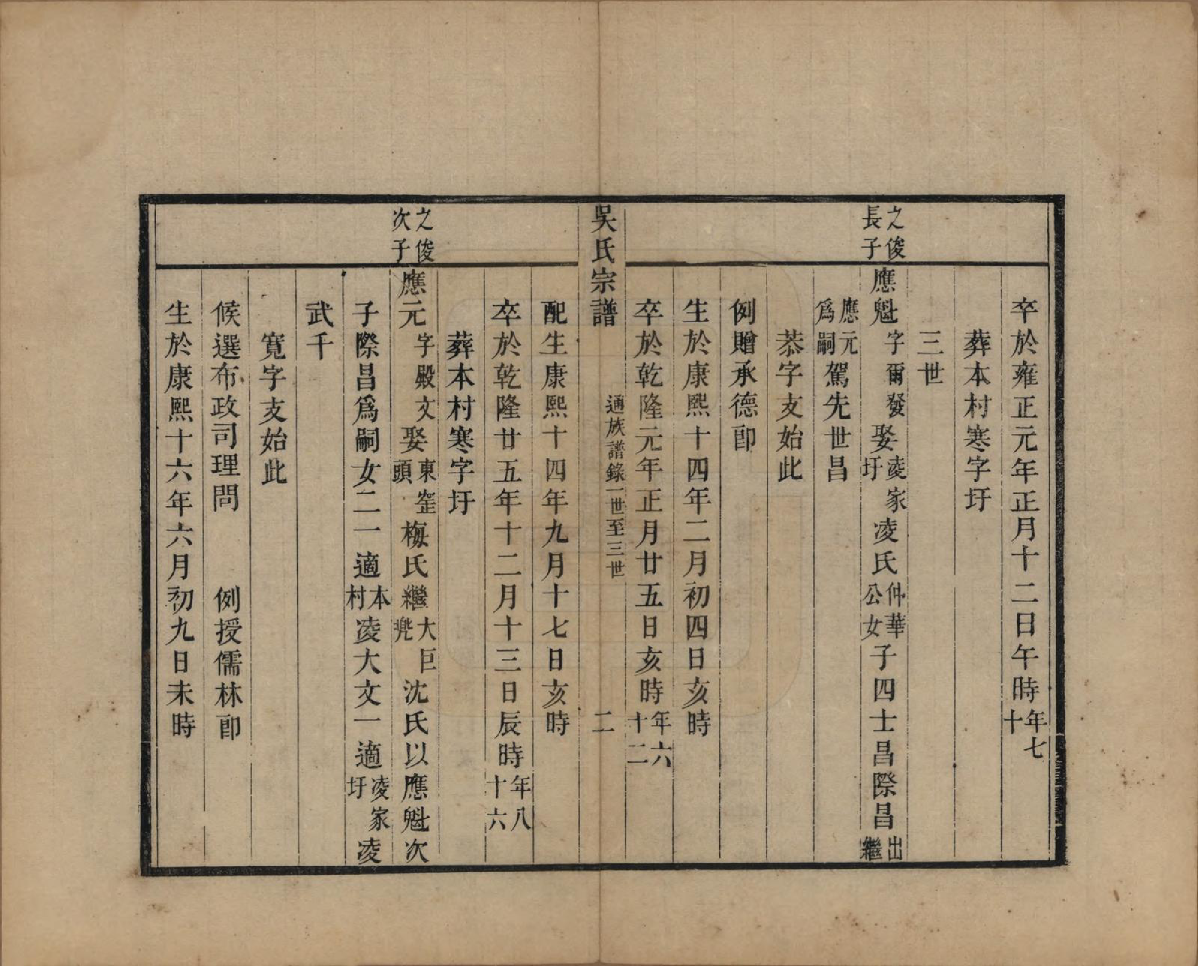 GTJP1711.吴.浙江湖州.苕溪吴氏宗谱不分卷.清同治十三年（1874）_002.pdf_第3页