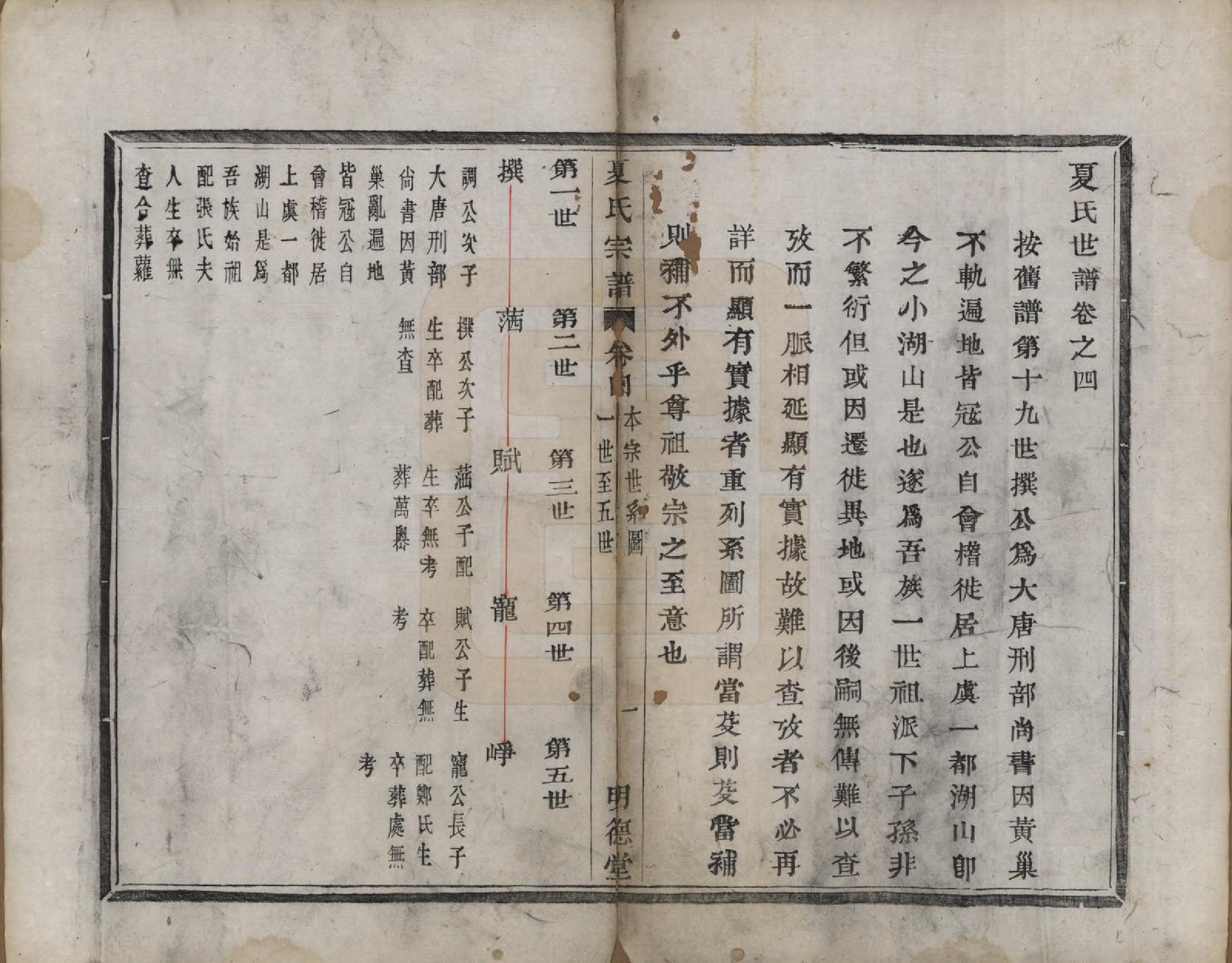 GTJP1735.夏.浙江上虞.虞东蒋山夏氏宗谱六卷首一卷.清咸丰八年（1858）_004.pdf_第1页