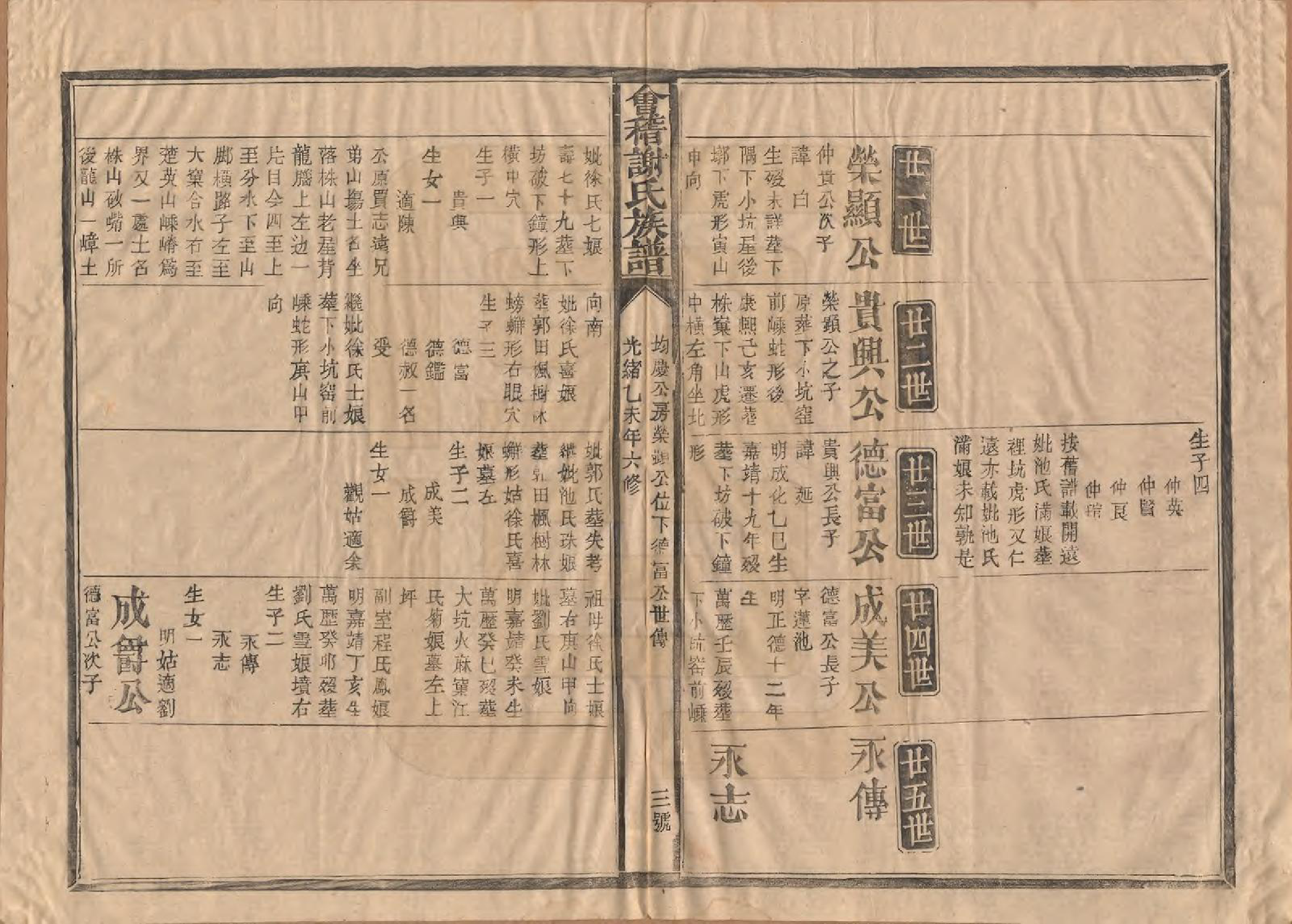 GTJP1775.谢.浙江会稽.会稽谢氏族谱.民国23年[1934]_005.pdf_第3页