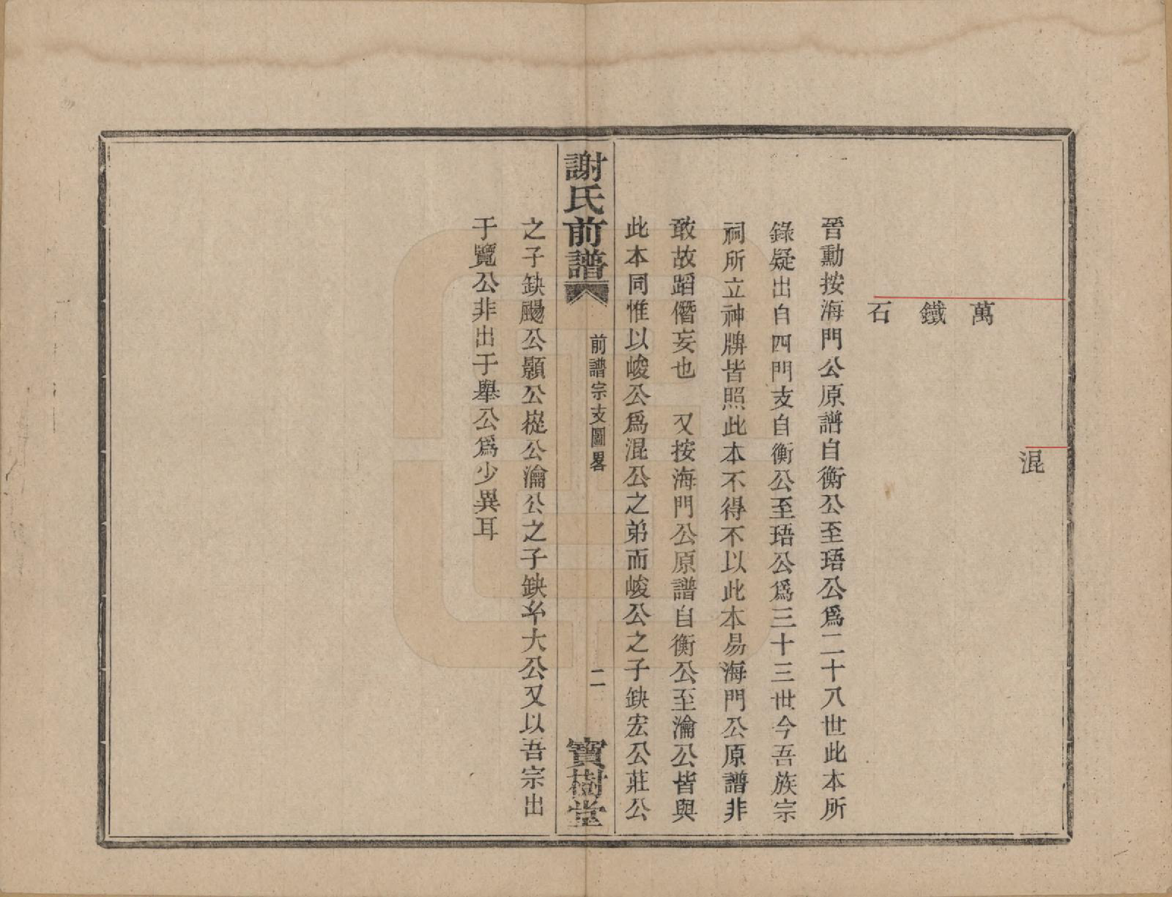 GTJP1786.谢.浙江上虞.盖东谢氏族谱.民国十四年（1925）_003.pdf_第3页