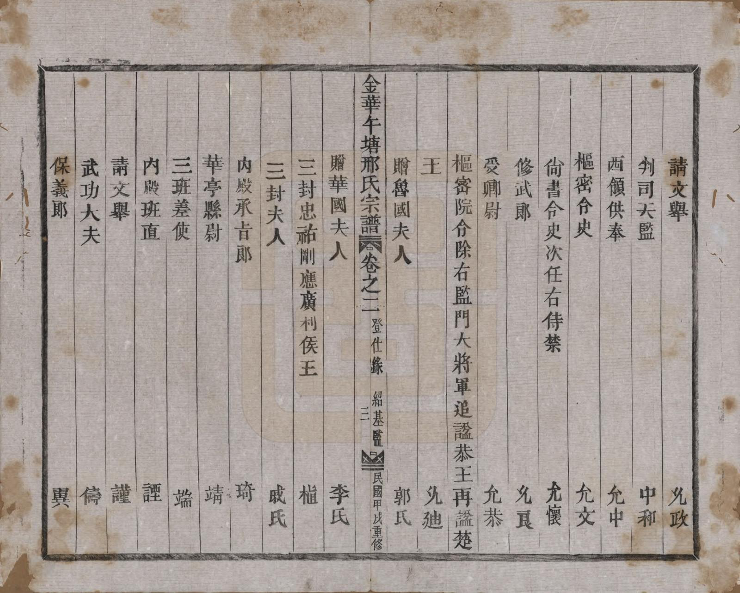 GTJP1803.邢.浙江金华.金华午塘邢氏宗谱十二卷.民国二十三年（1934）_002.pdf_第3页