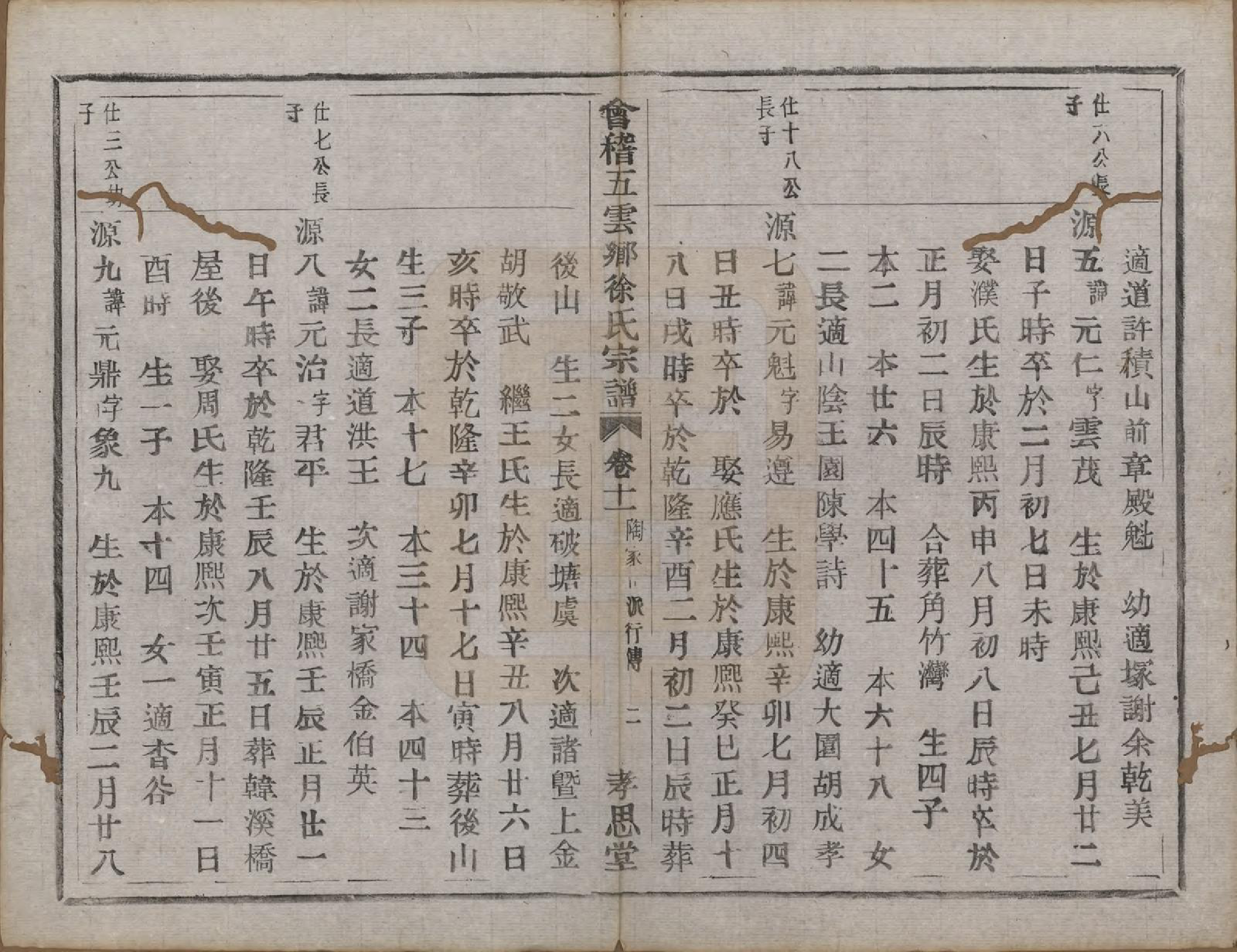 GTJP1832.徐.浙江绍兴.会稽五云乡徐氏宗谱二十卷.民国六年（1917）_011.pdf_第2页