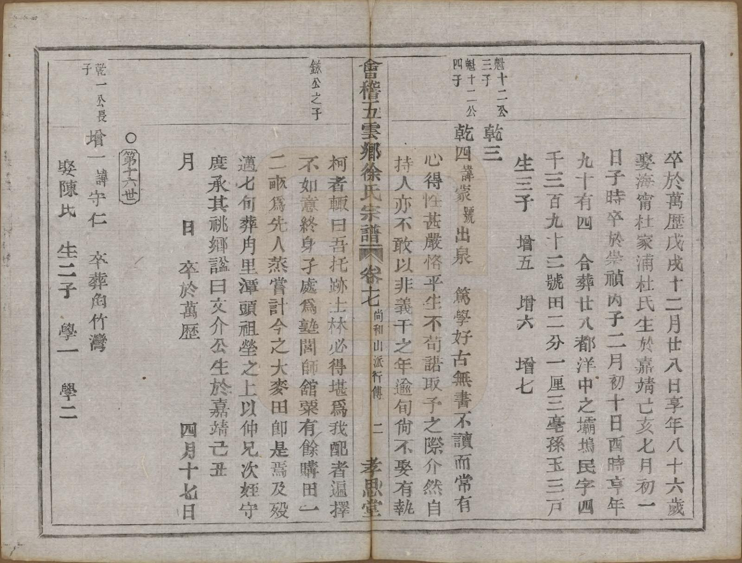 GTJP1832.徐.浙江绍兴.会稽五云乡徐氏宗谱二十卷.民国六年（1917）_017.pdf_第2页