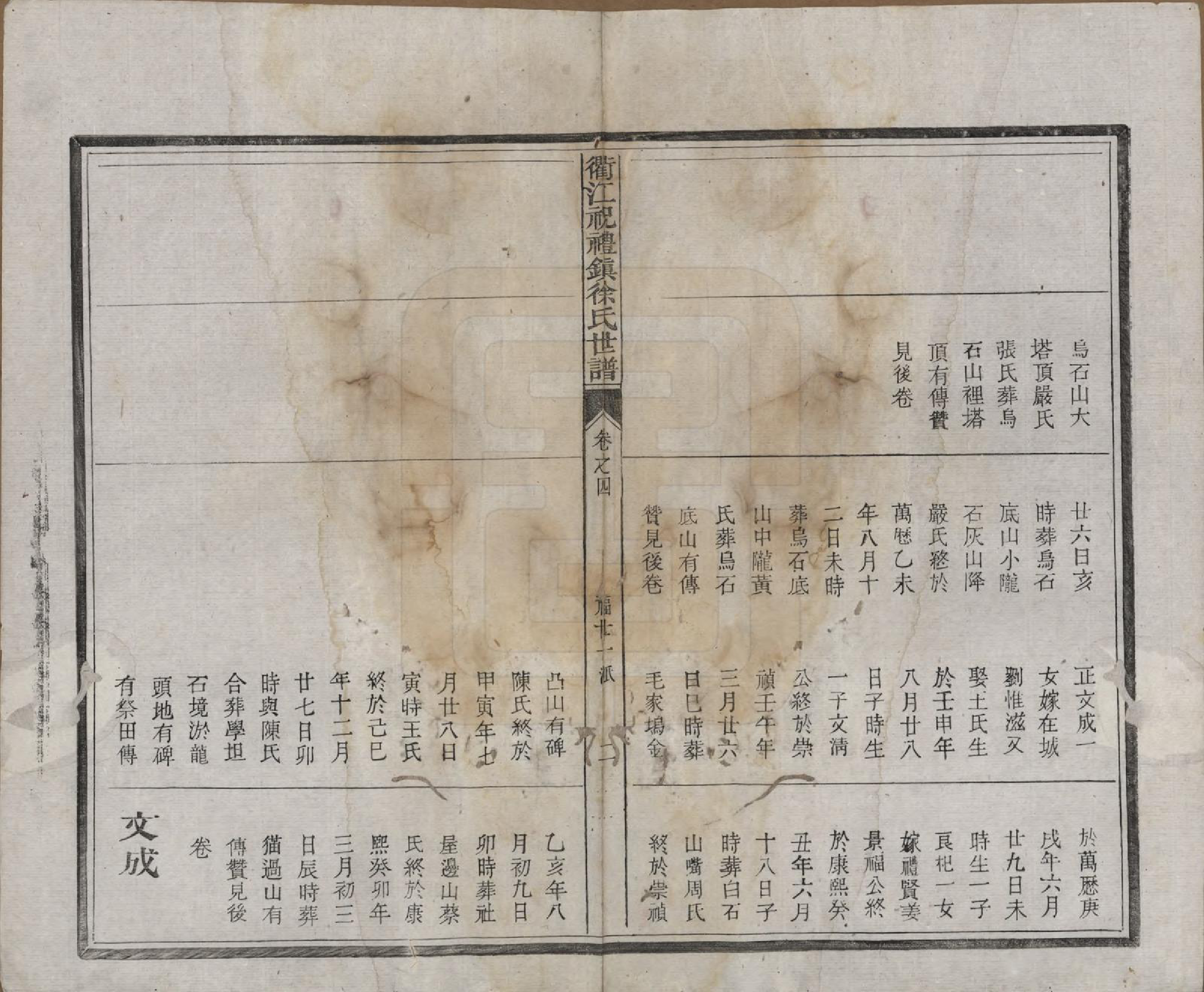 GTJP1864.徐.浙江衢县.衢江祝礼镇徐氏世谱十六卷.清光绪六年（1880）_004.pdf_第2页