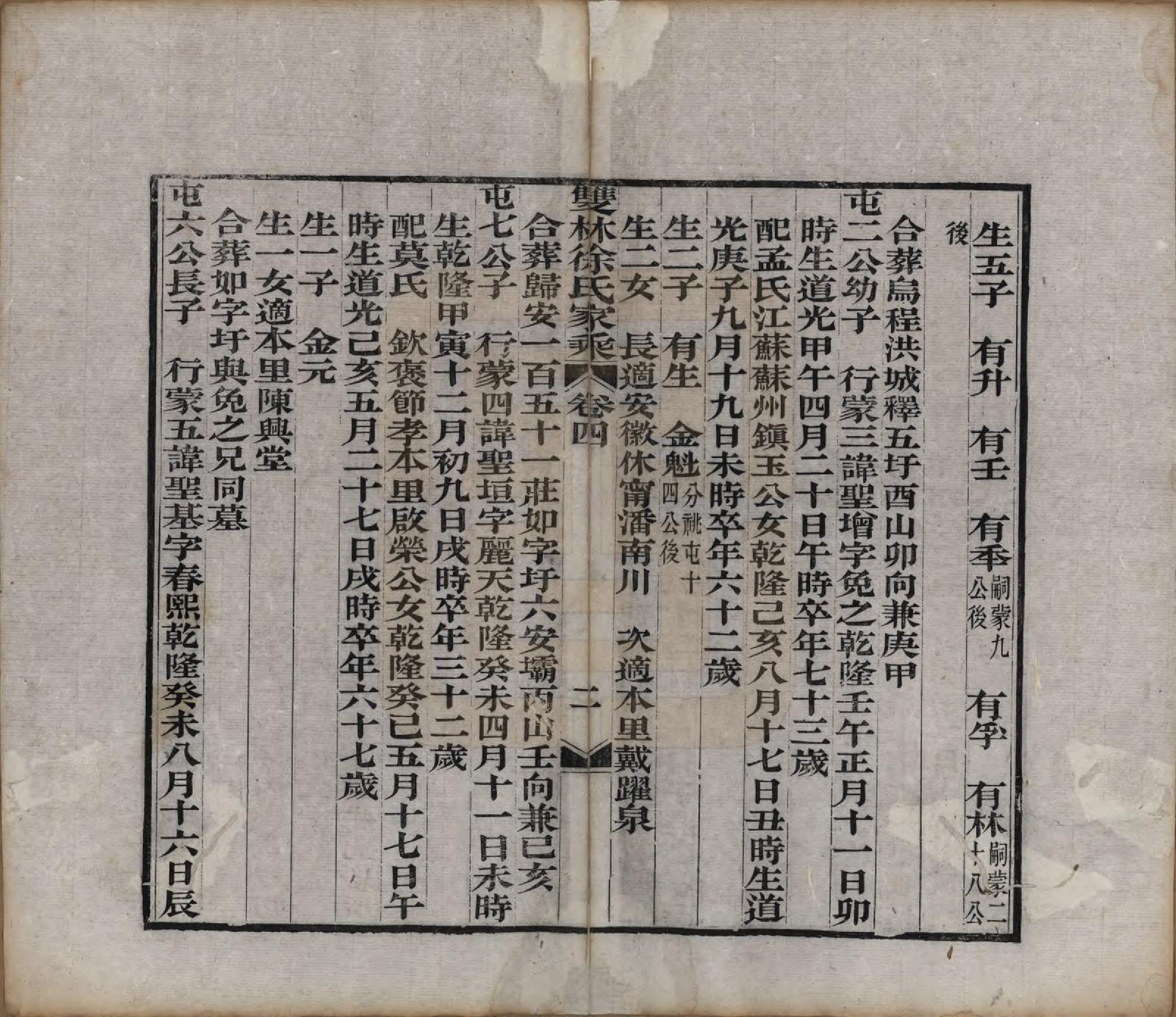 GTJP1873.徐.浙江湖州.双林徐氏家乘六卷.清光绪十七年（1891）_004.pdf_第2页