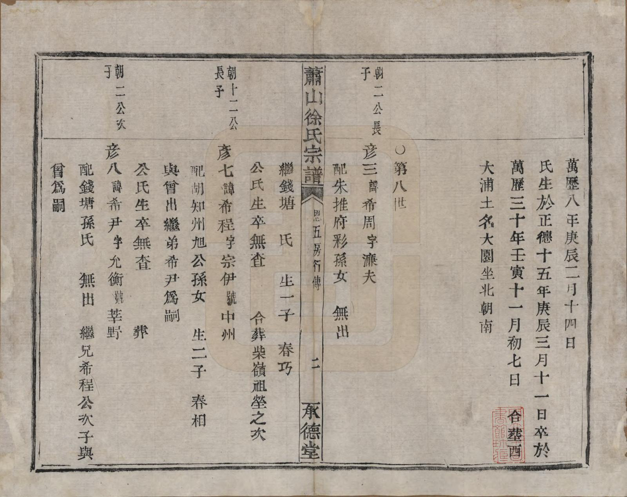 GTJP1878.徐.浙江萧山.萧山徐氏宗谱十六卷.清嘉庆二十四年（1819）_013.pdf_第3页