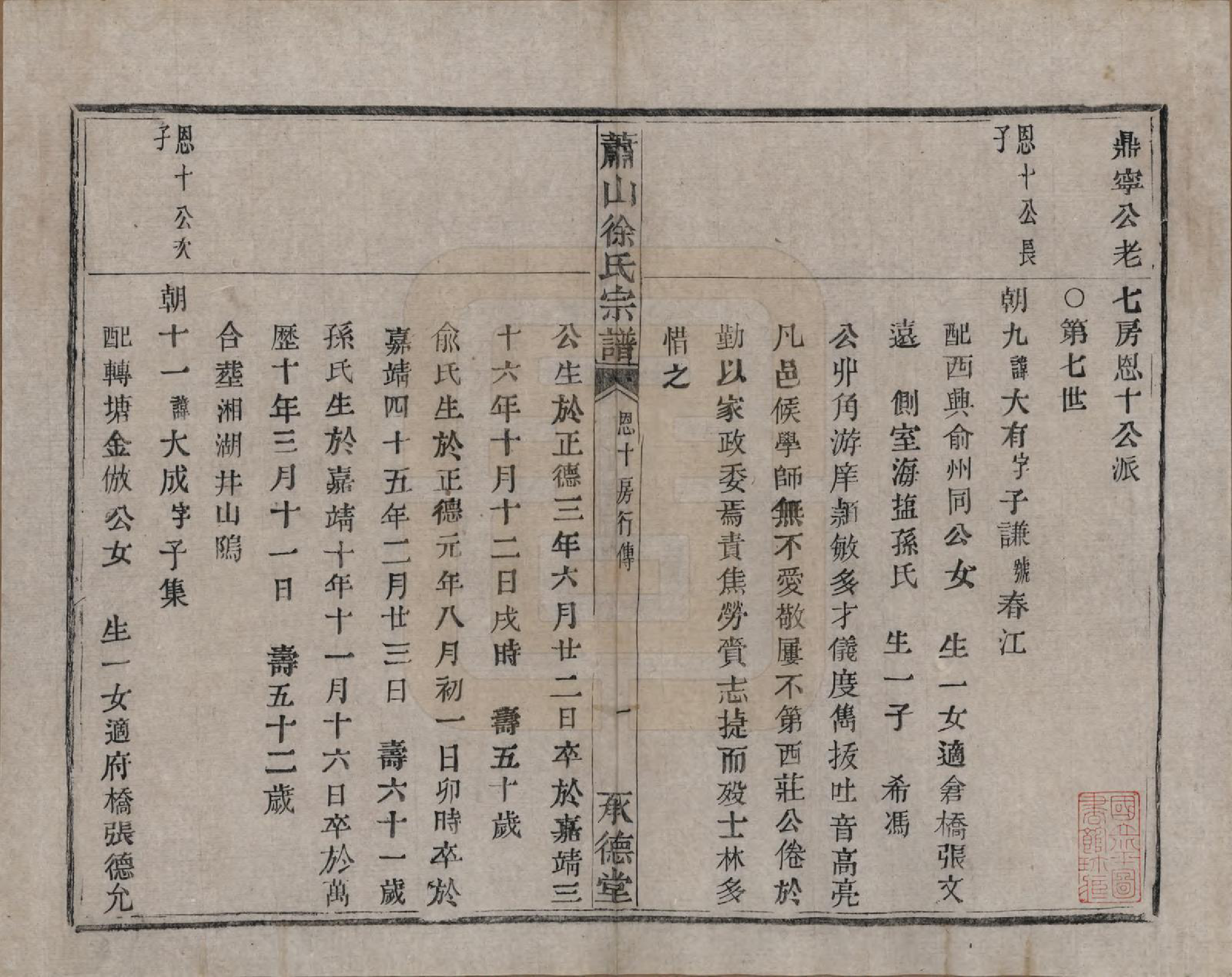 GTJP1878.徐.浙江萧山.萧山徐氏宗谱十六卷.清嘉庆二十四年（1819）_015.pdf_第2页