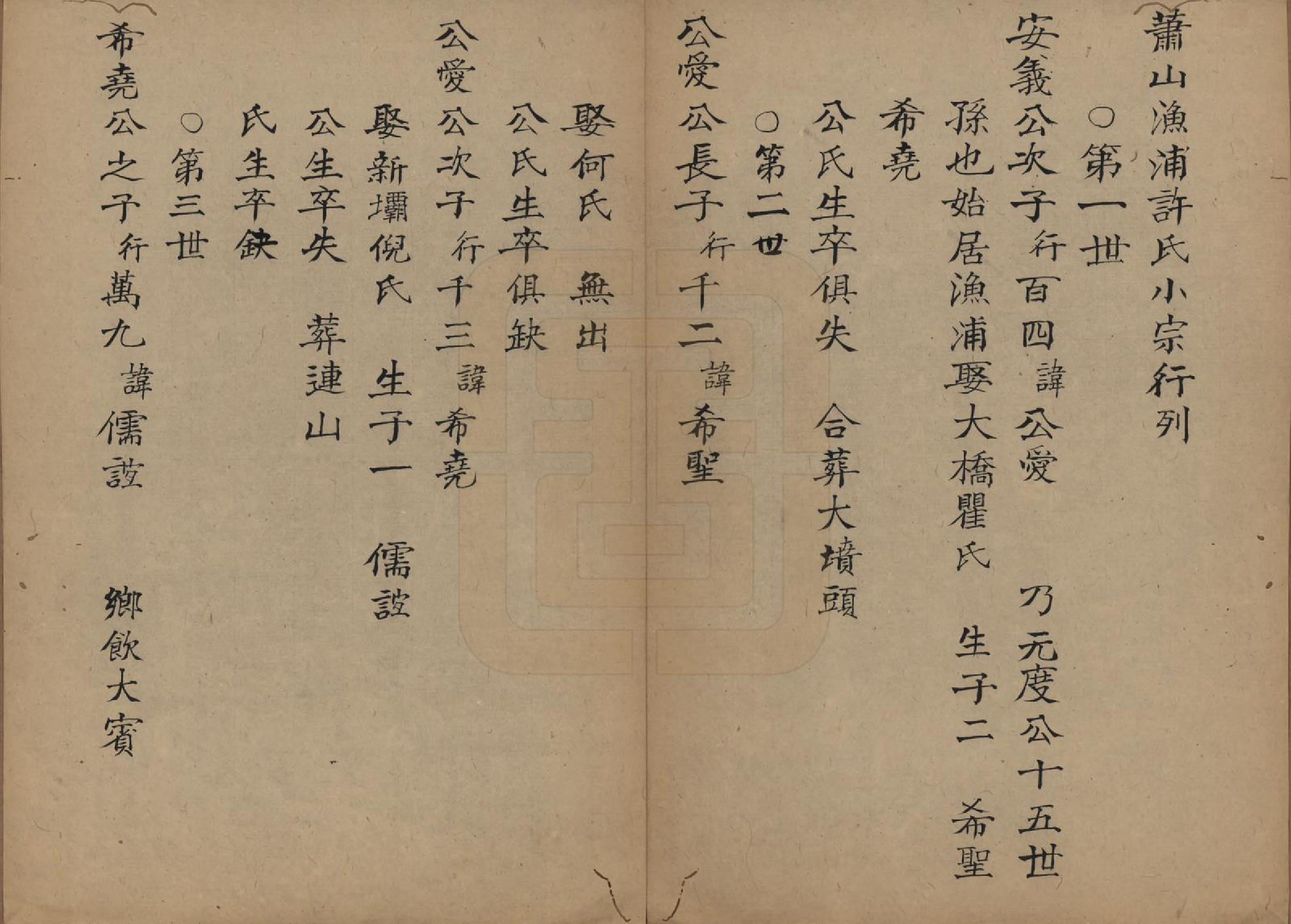 GTJP1906.许.浙江富阳.富春灵峰许氏宗谱四卷.清_002.pdf_第1页