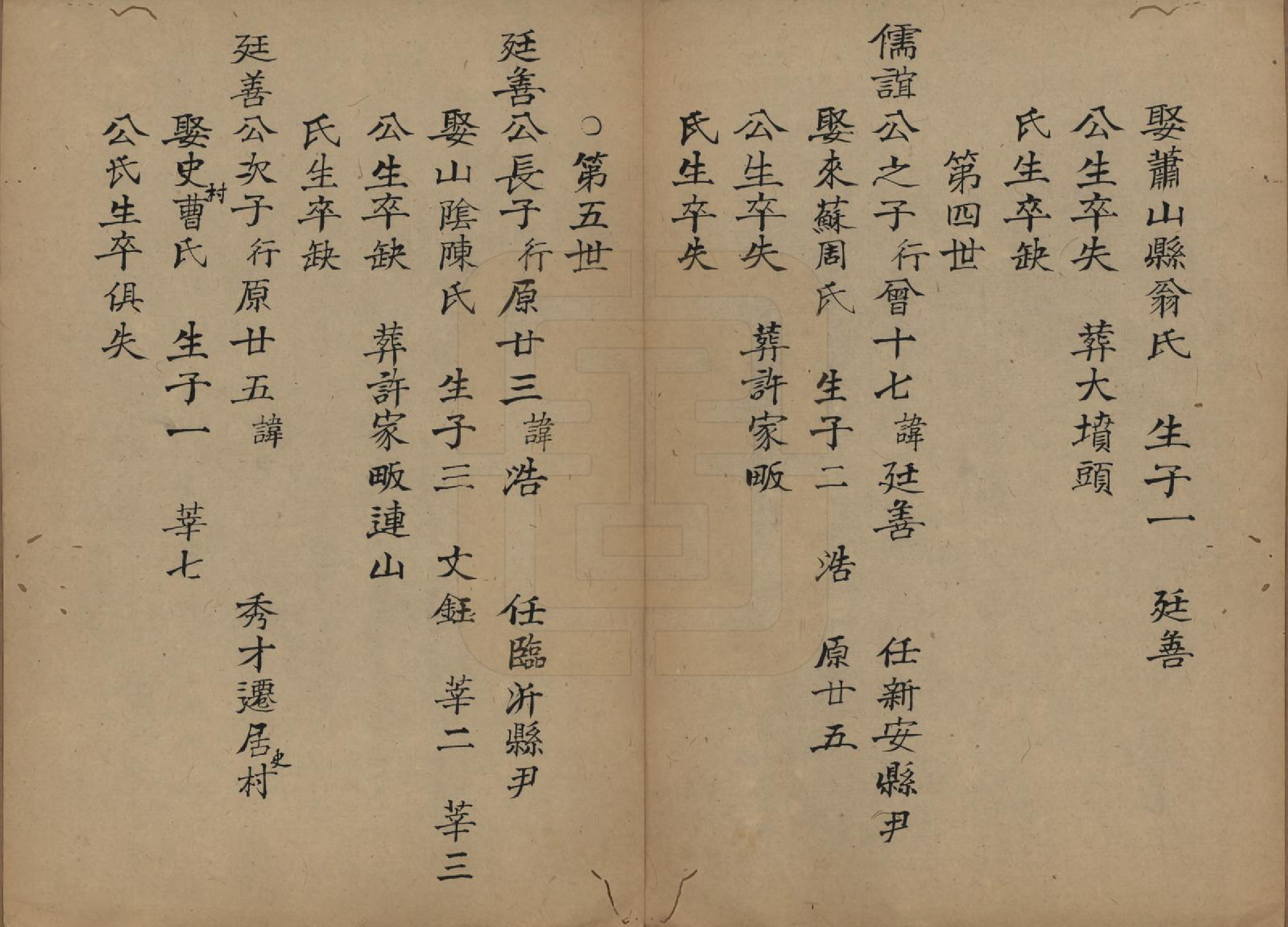 GTJP1906.许.浙江富阳.富春灵峰许氏宗谱四卷.清_002.pdf_第2页